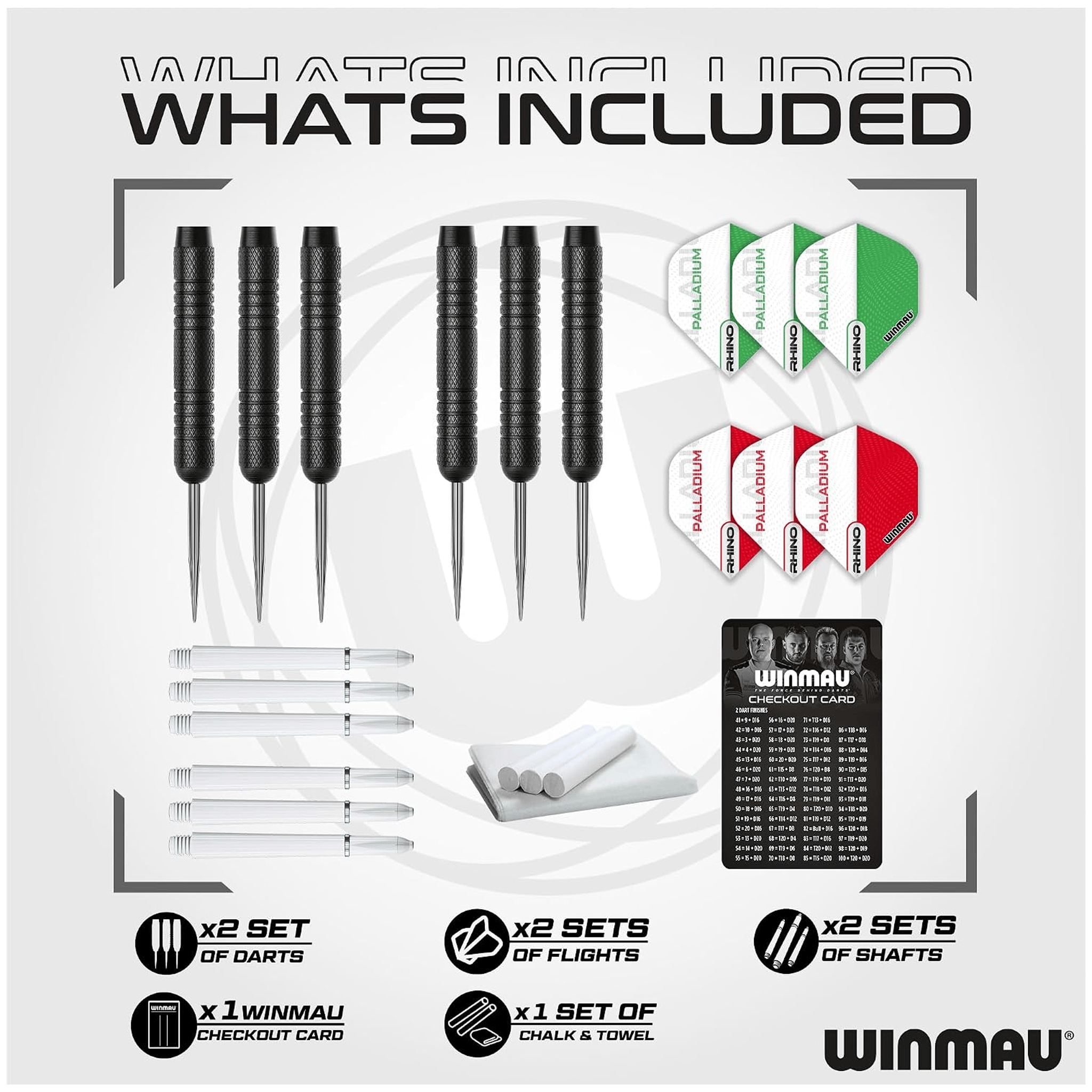 Diamond Plus Professional Darts Set