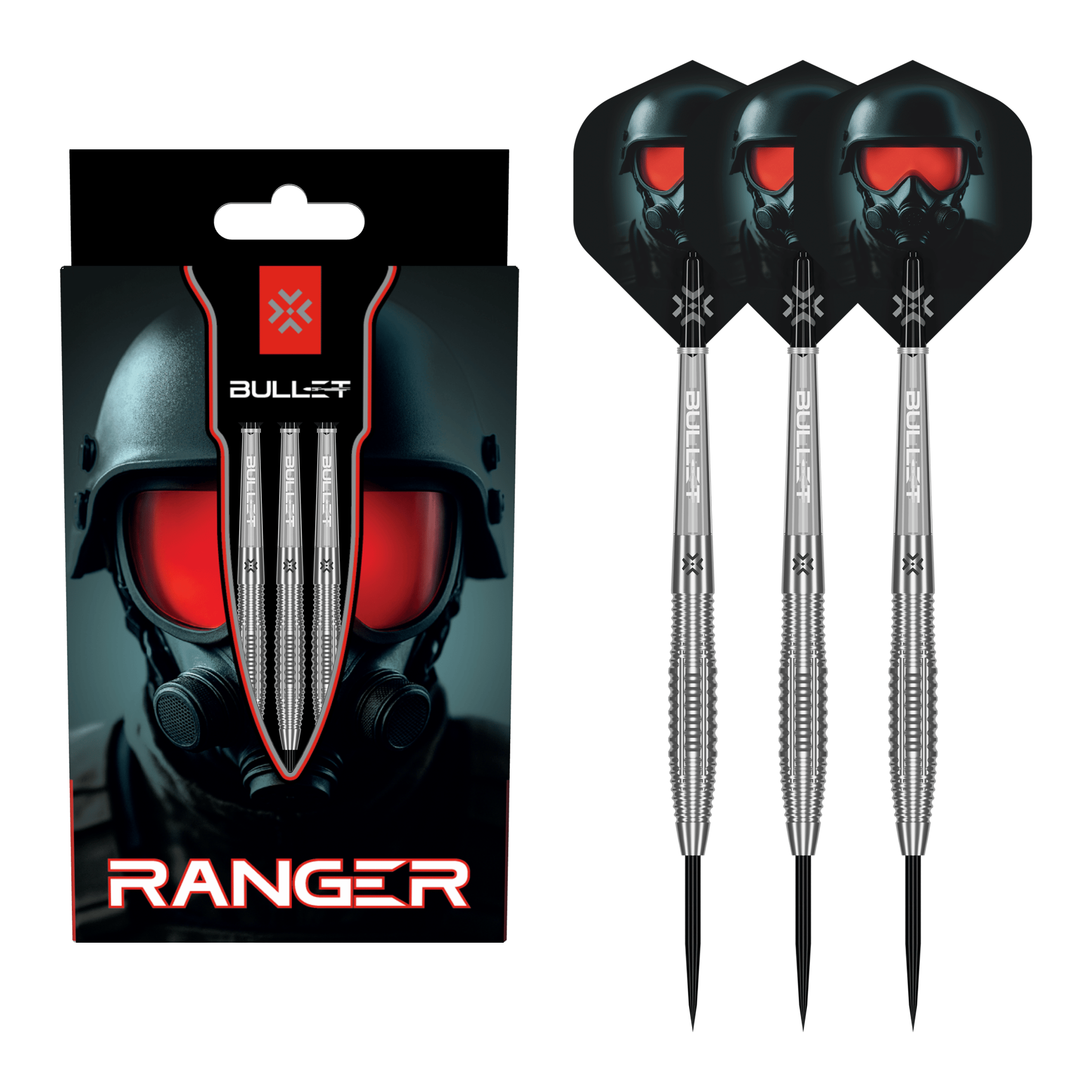 Bullet Ranger - 90% Tungsten Steel Tip Darts 21 Grams Darts
