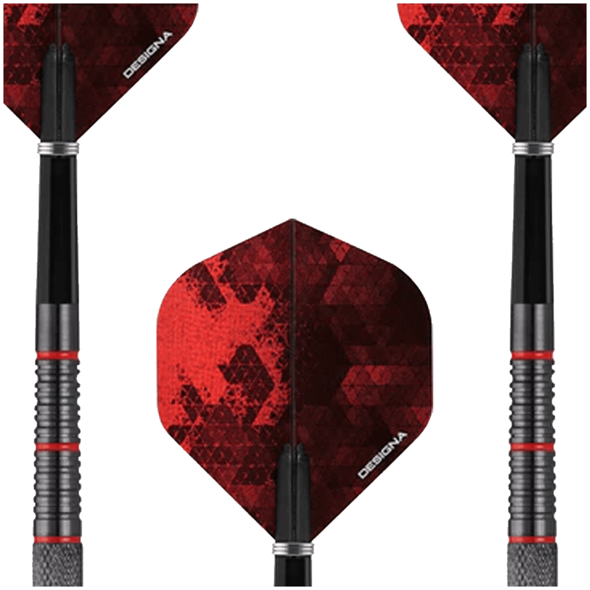 Designa Firestorm V2 Knurled - 90% Tungsten Steel Tip Darts Darts