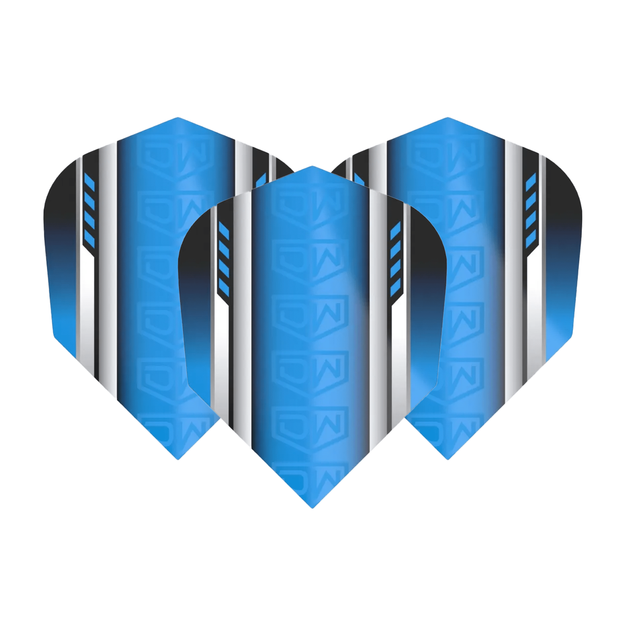 DW Aviator Multi Pack - Dart Flights (3 Sets) No. 6 / Blue Flights & Shafts