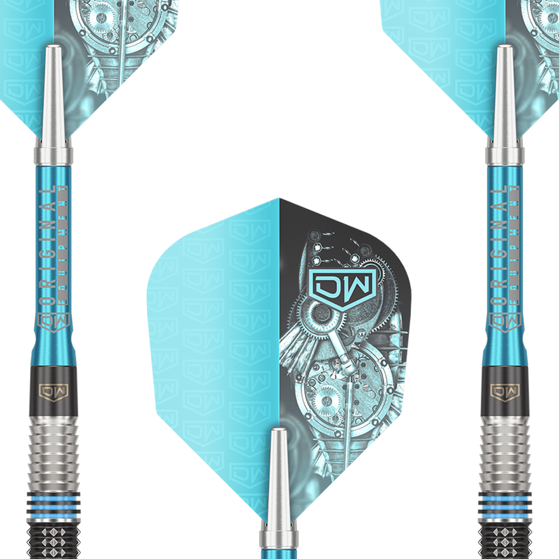 DW Piranha 01 - 90% Tungsten Steel Tip Darts Darts