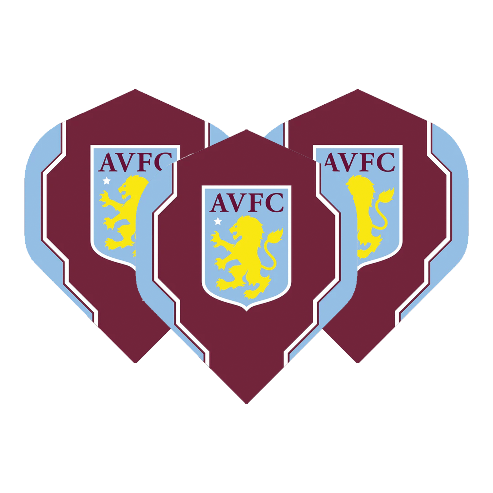 EPL Official Aston Villa FC - Dart Flights No. 2 / Badge Flights