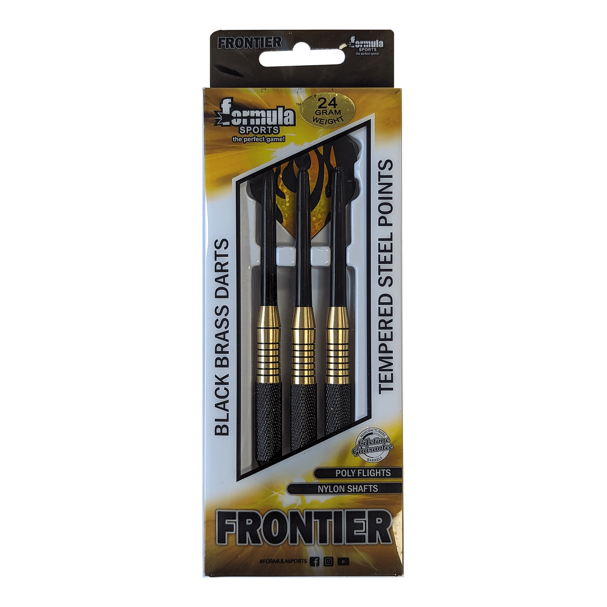 Formula Sports Frontier - Brass Barrel Steel Tip Darts Darts