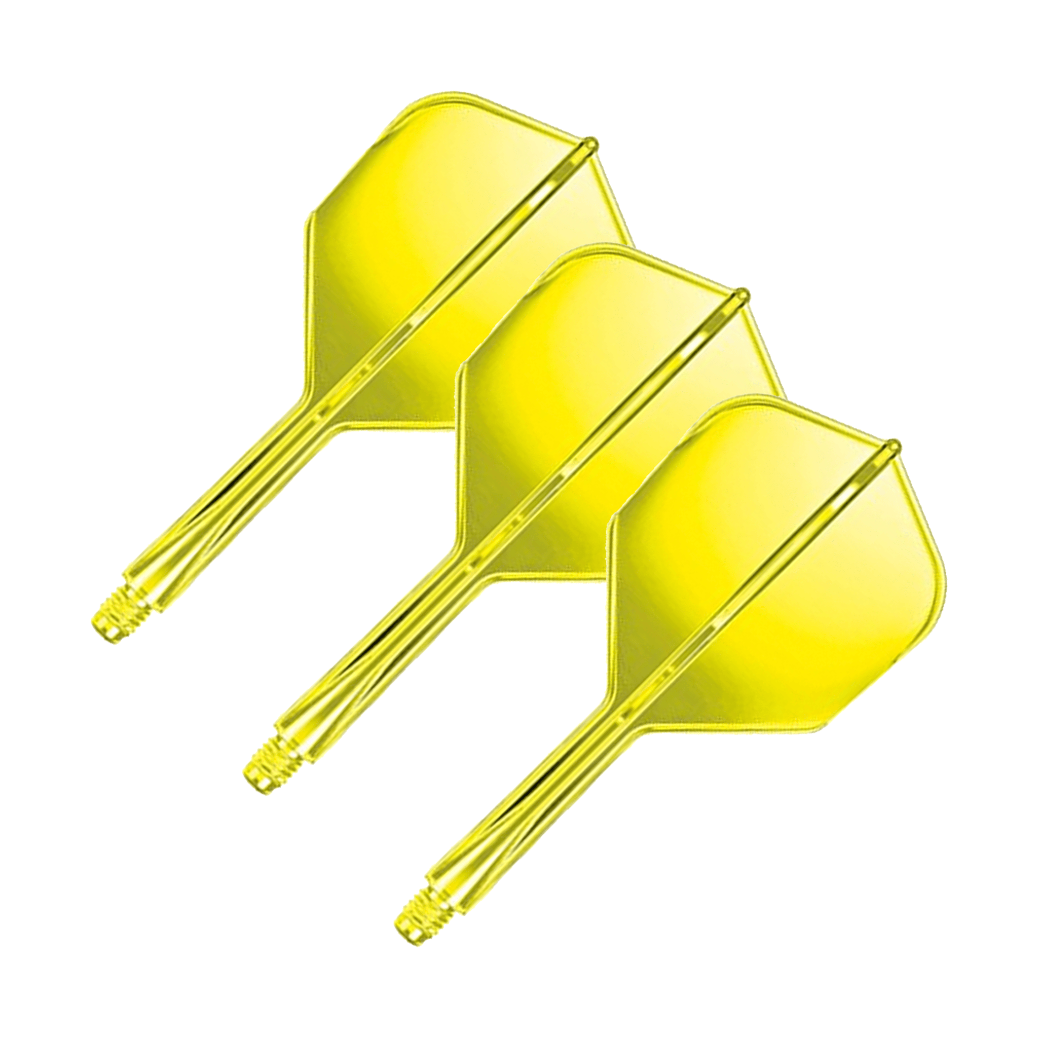 Goat A1R - All In One Flight & Shaft No. 6 / Intermediate (26mm) / Neon Yellow Flights & Shafts