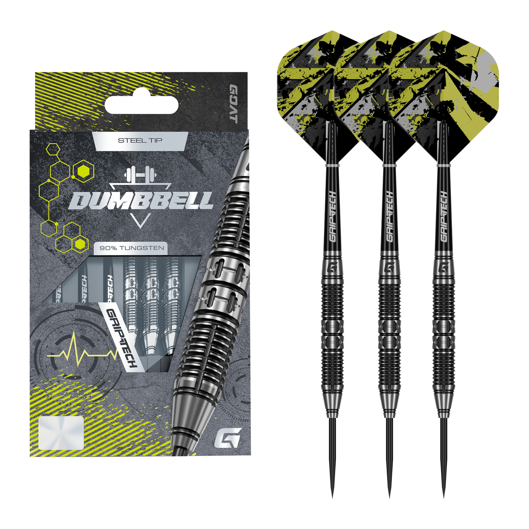 Goat Dumbbell - 90% Tungsten Steel Tip Darts 26 Grams Darts
