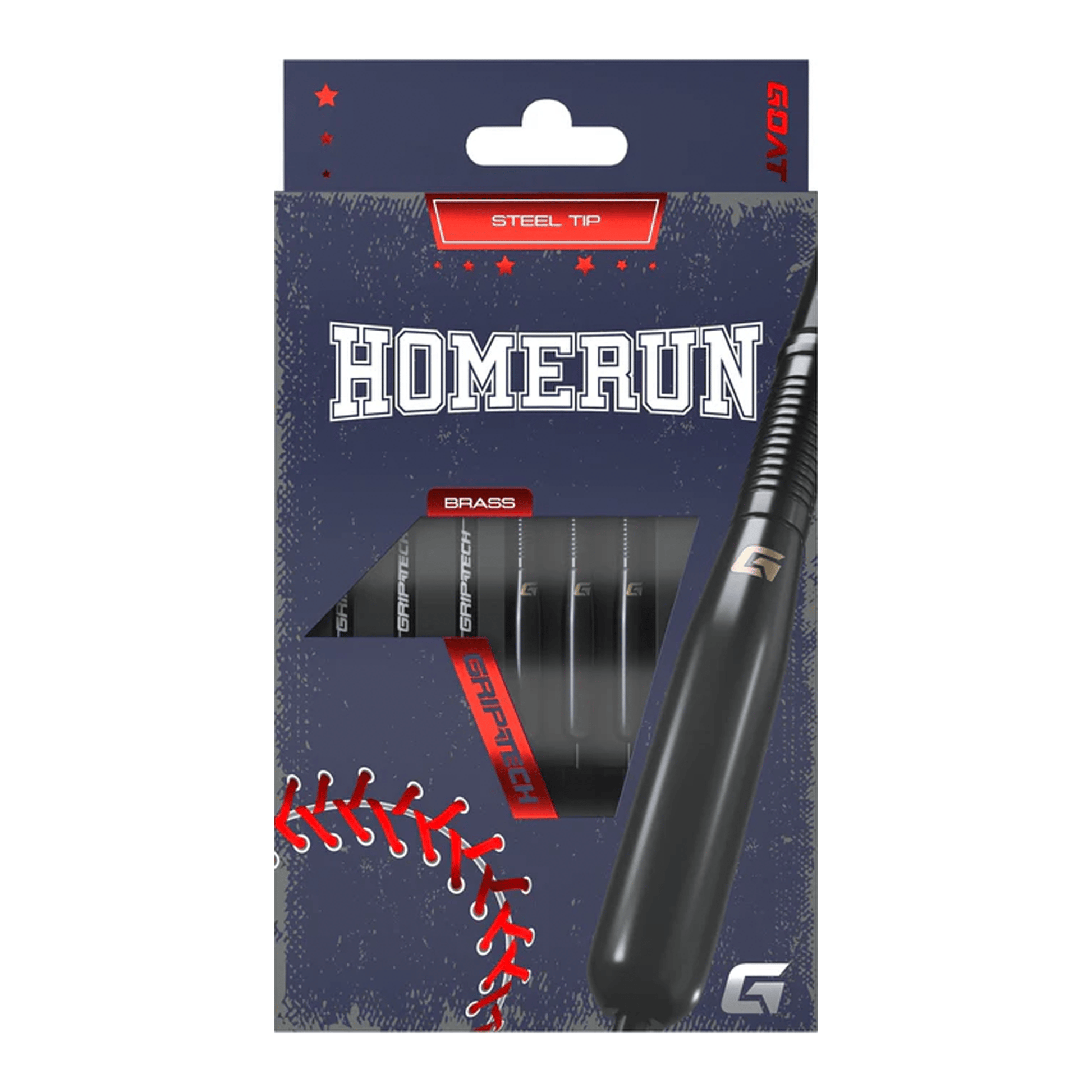 Goat Homerun - Black Brass Barrel Steel Tip Darts 15 Grams Darts