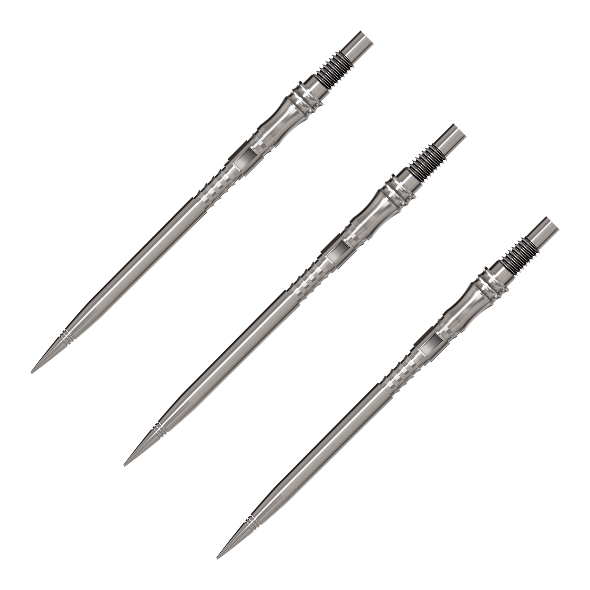 Harrows Apex Axis Elite Series - Quick Point Dart Points 40mm / Silver Dart Points