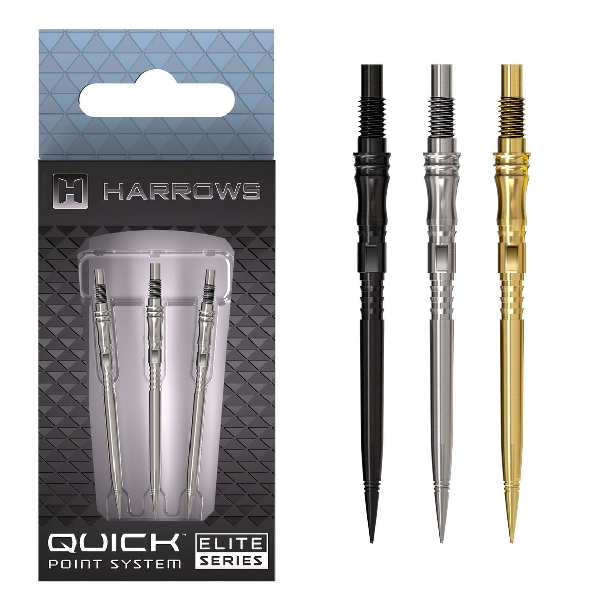 Harrows Apex Axis Elite Series - Quick Point Dart Points Dart Points