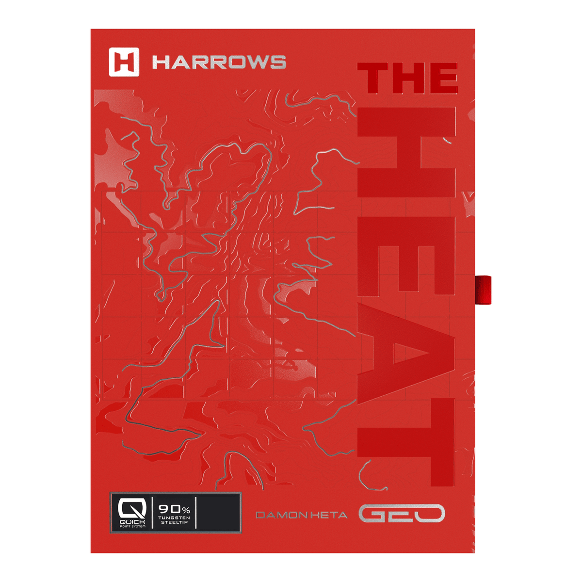 Harrows Damon Heta Geo Quick Point - 90% Tungsten Steel Tip Darts Darts