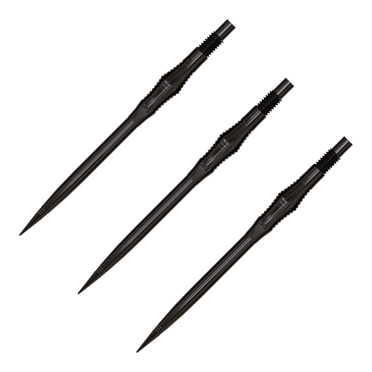 Harrows Spire Elite Series - Quick Point Dart Points 40mm / Black Dart Points