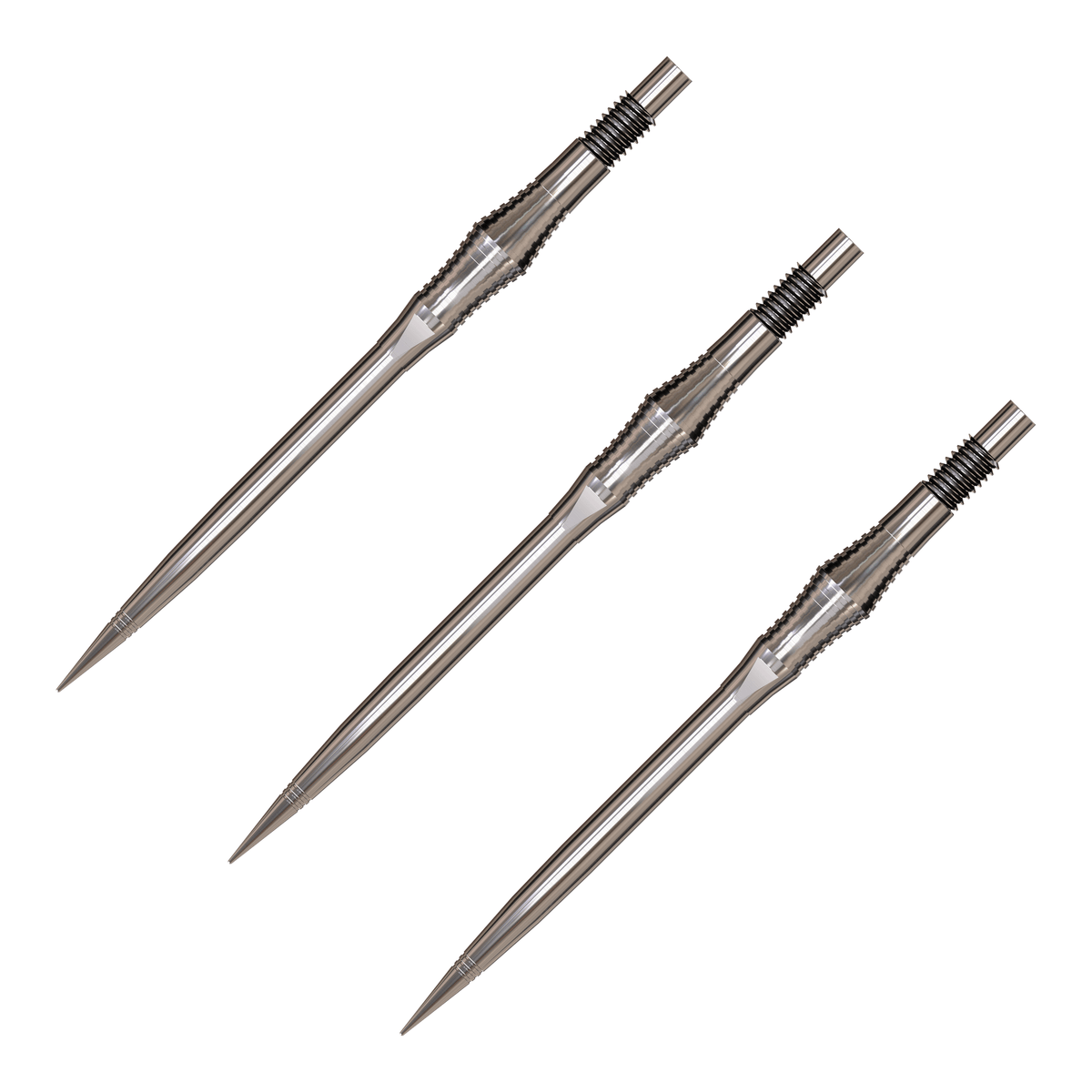 Harrows Spire Elite Series - Quick Point Dart Points 40mm / Silver Dart Points