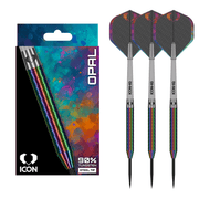 Icon Opal - 90% Tungsten Steel Tip Darts 24 Grams Darts