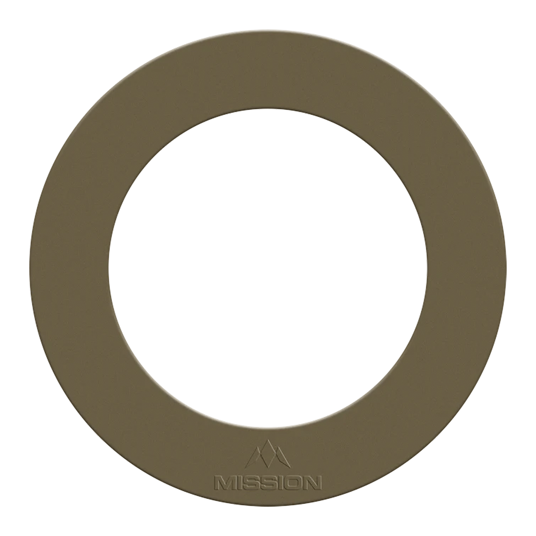 Mission Embossed Logo Heavy Duty Dartboard Surround Gold Boards