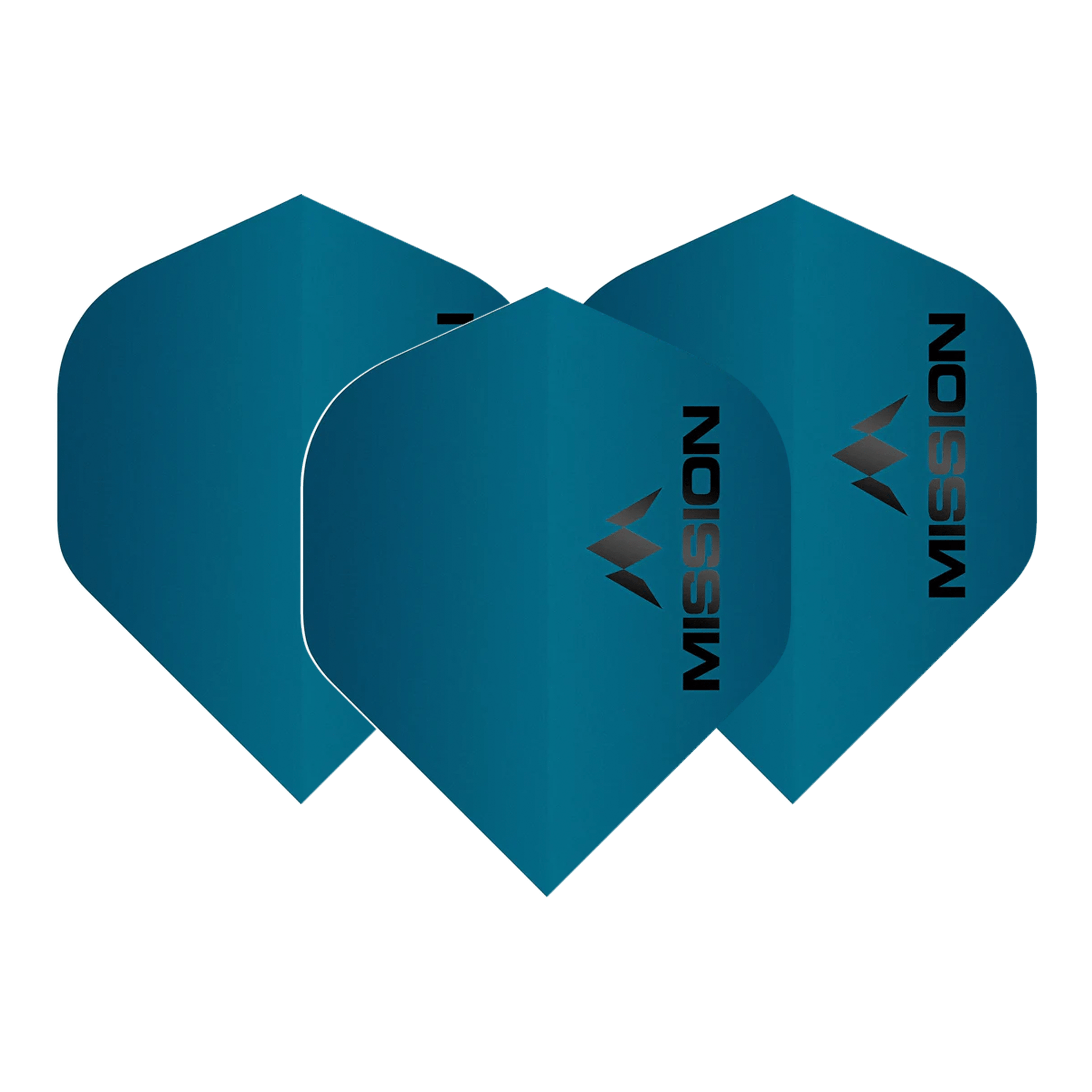 Mission Matt Logo - Dart Flights No. 2 / Blue Flights