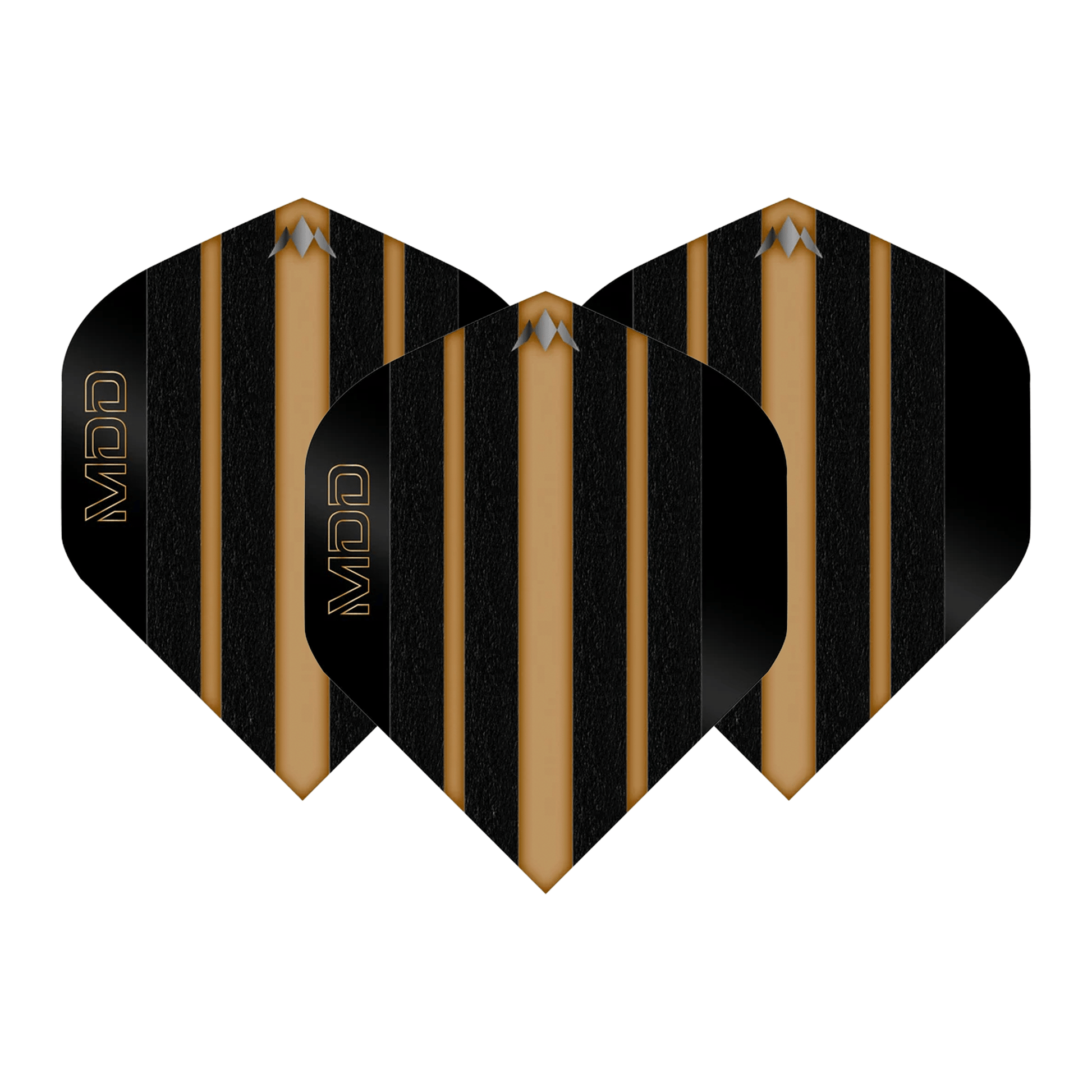Mission Mike De Decker Solo - Dart Flights No. 2 / Black & Gold Flights & Shafts