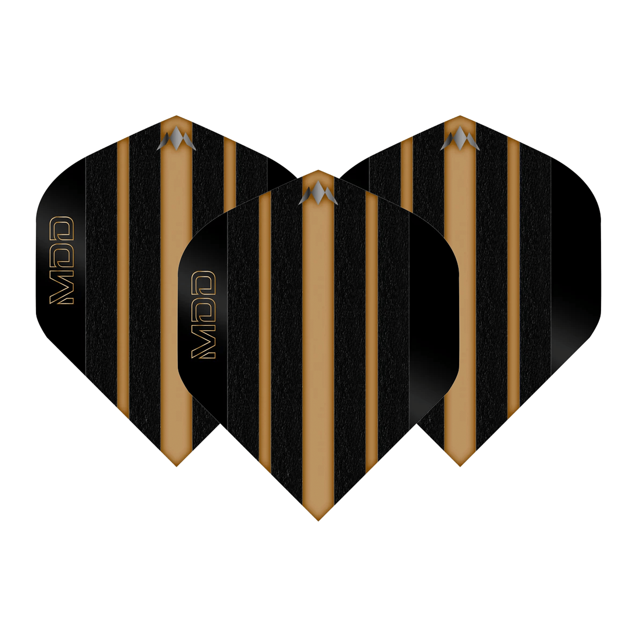 Mission Mike De Decker Solo - Dart Flights No. 2 / Black & Gold Flights & Shafts