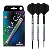 Mission Mirage - 90% Tungsten Steel Tip Darts 23 Grams Darts