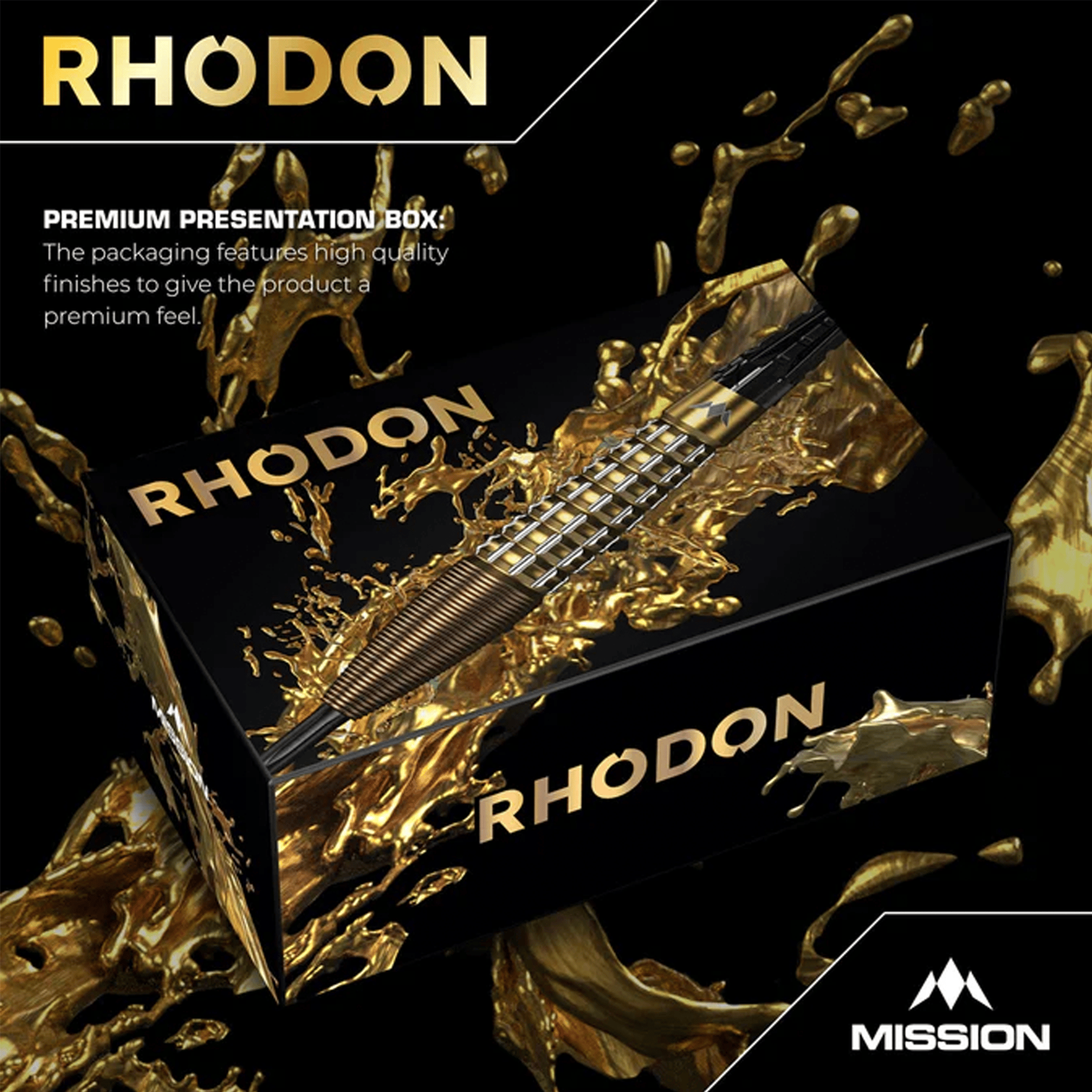 Mission Rhodon - 95% Tungsten Steel Tip Darts Darts
