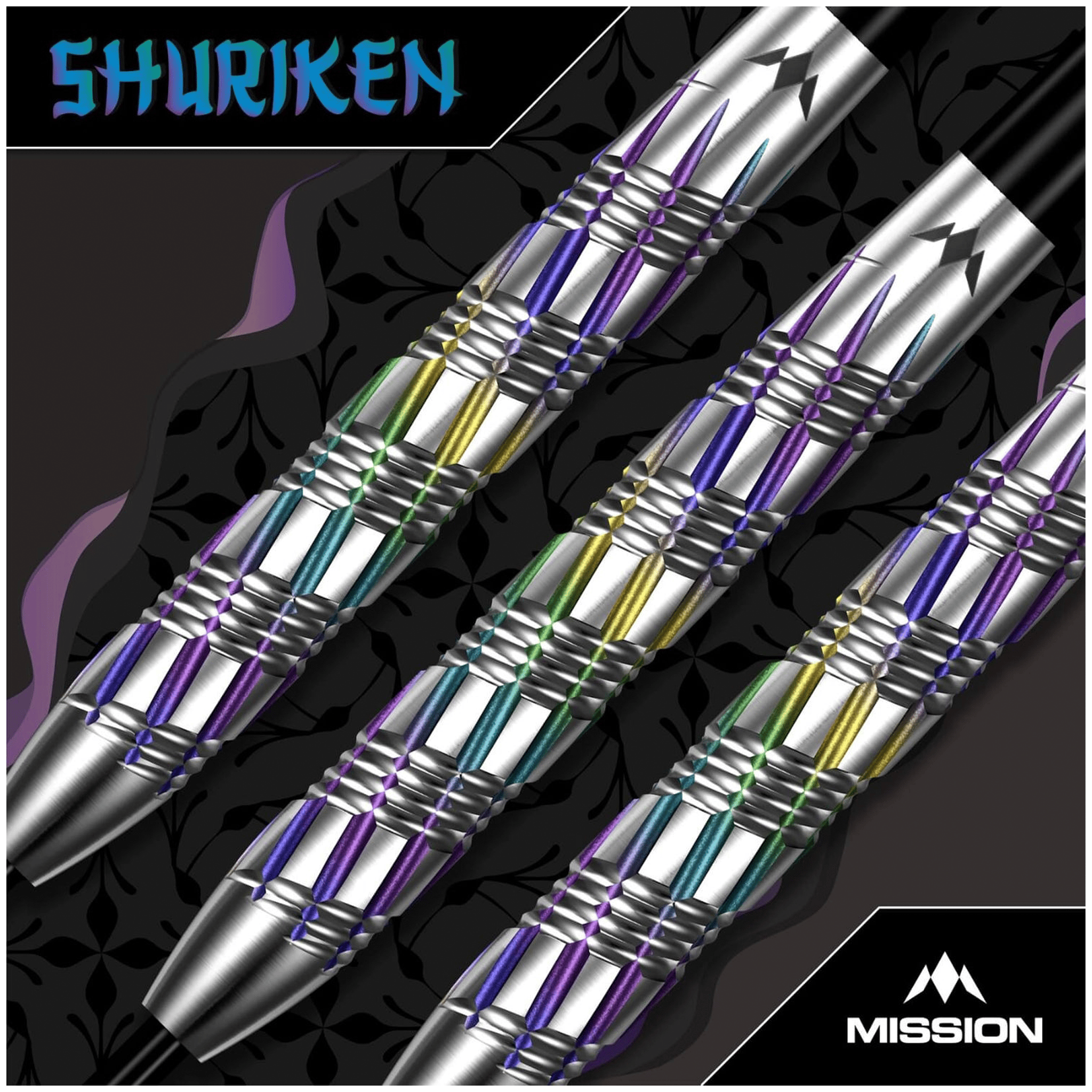 Mission Shuriken - 90% Tungsten Steel Tip Darts Darts