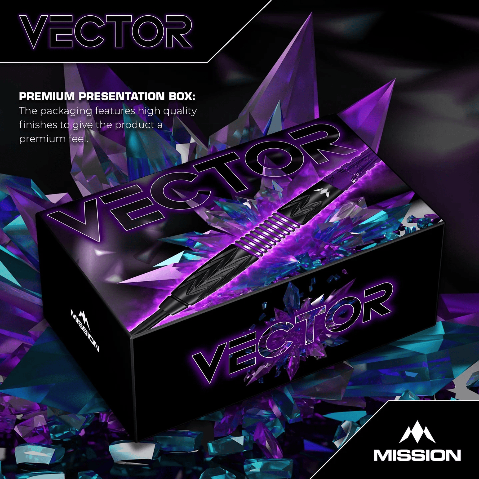 Mission Vector - 95% Tungsten Steel Tip Darts Darts