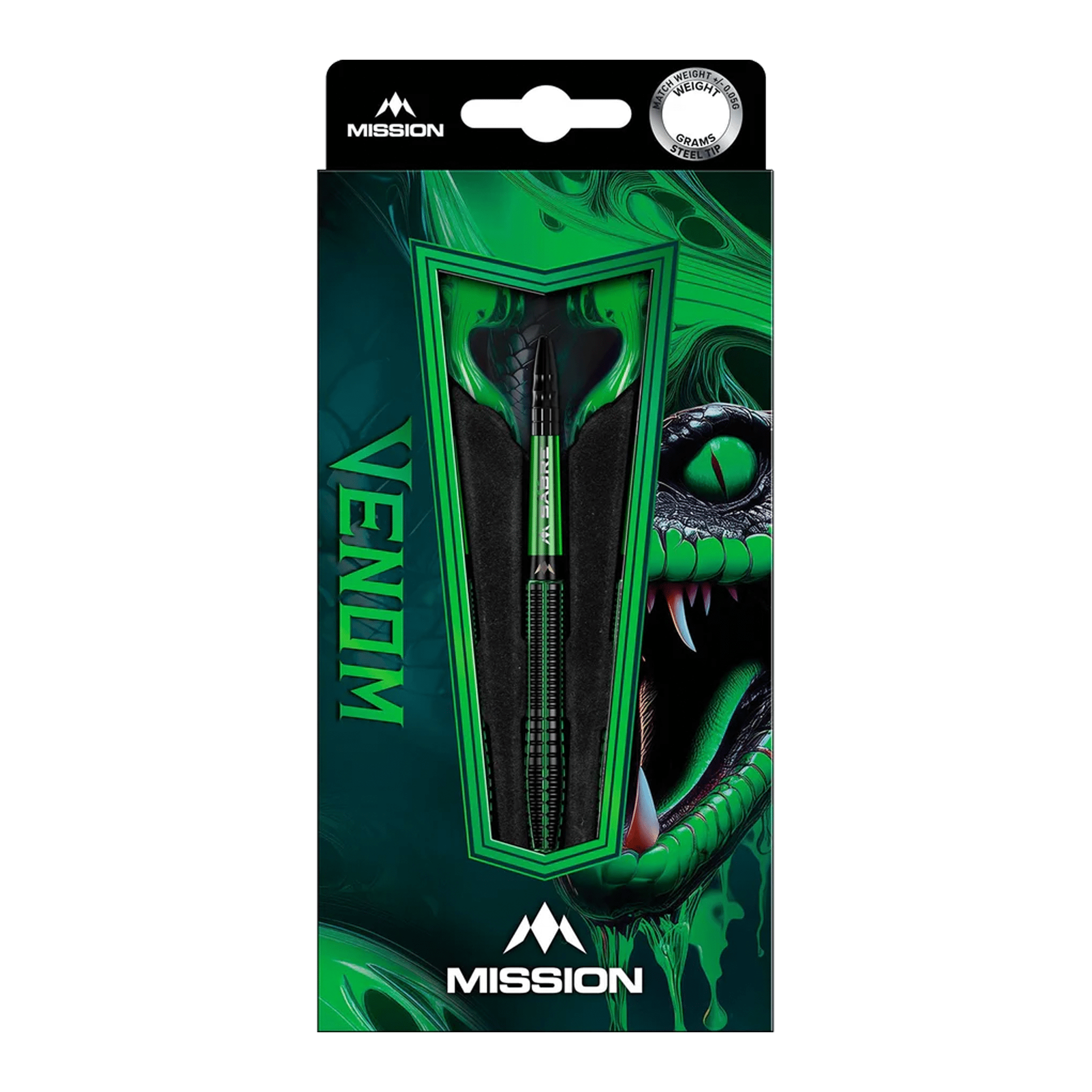 Mission Venom - 90% Tungsten Steel Tip Darts Darts