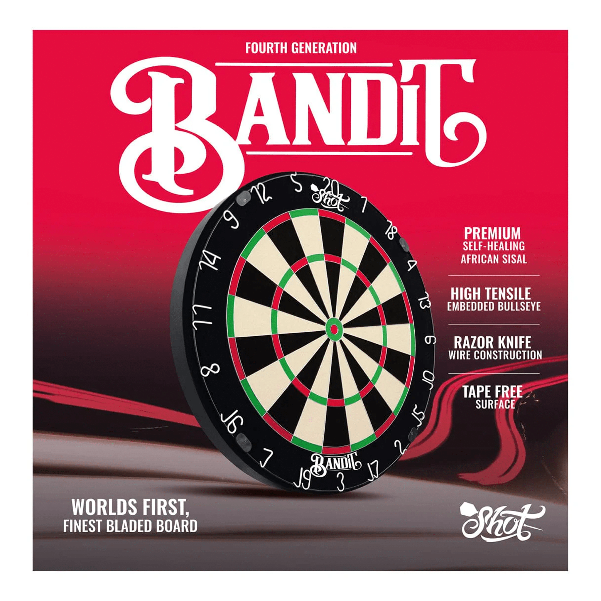 Shot Bandit Gen 4 - Dartboard Boards