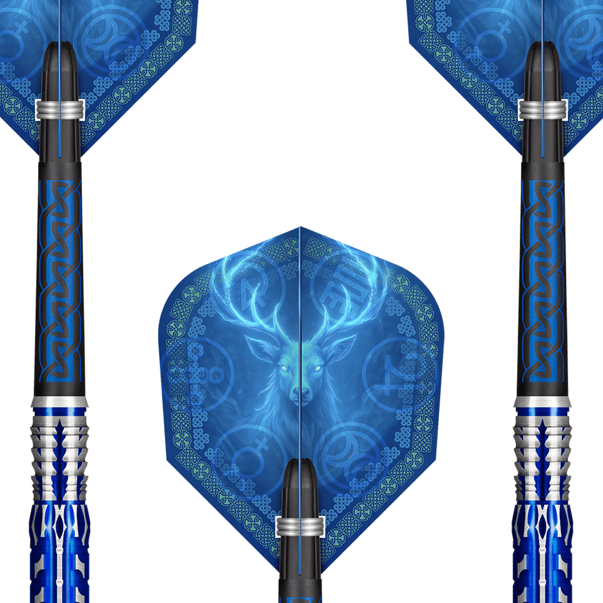 Shot Celt Merlin - 95% Tungsten Steel Tip Darts Darts