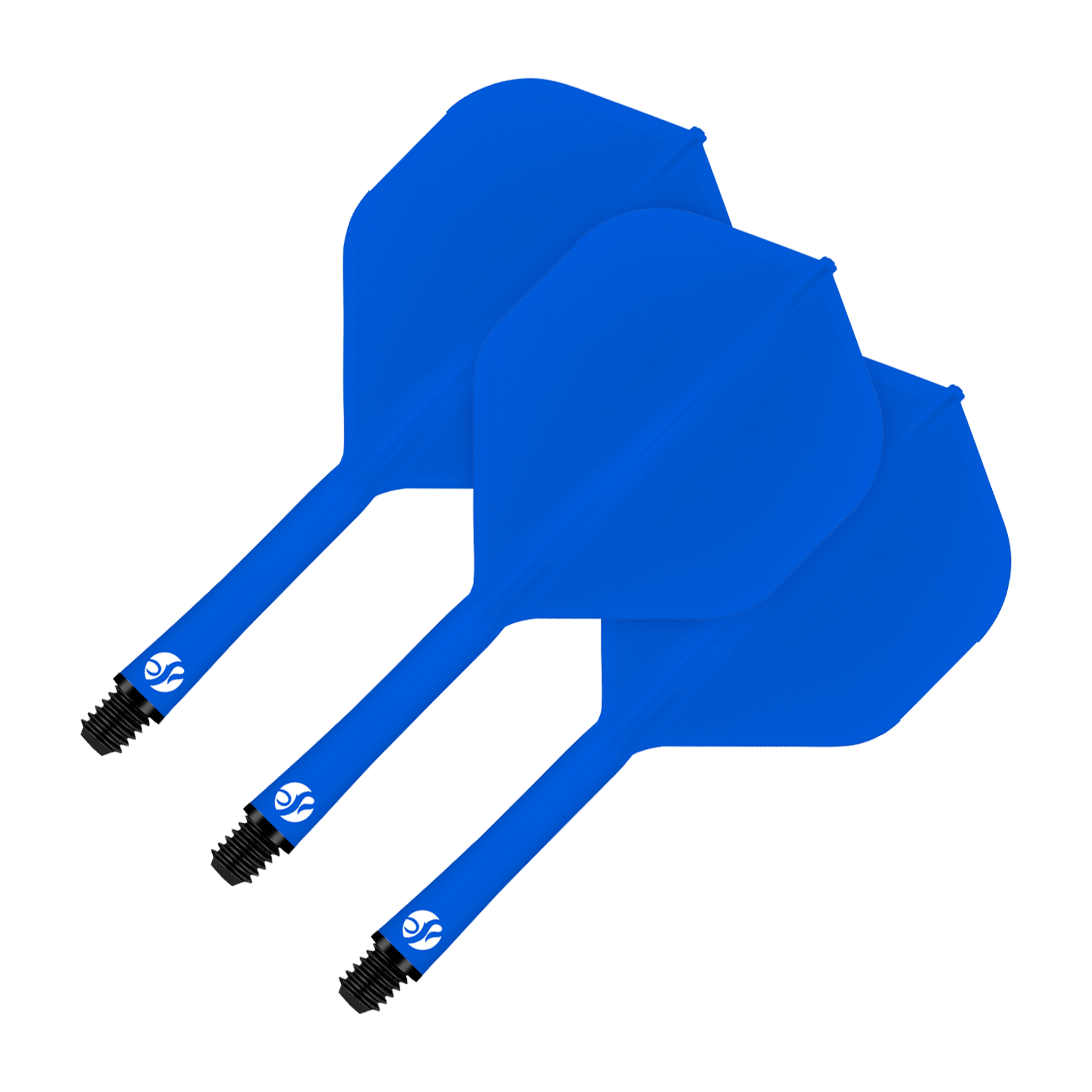 Shot Flight Deck - All In One Flight & Shaft Standard / Short (19.2mm) / Blue Shafts