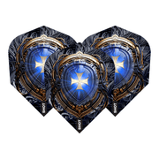 Shot Future Knights Ironsoul - Dart Flights Small Standard / Blue Flights & Shafts
