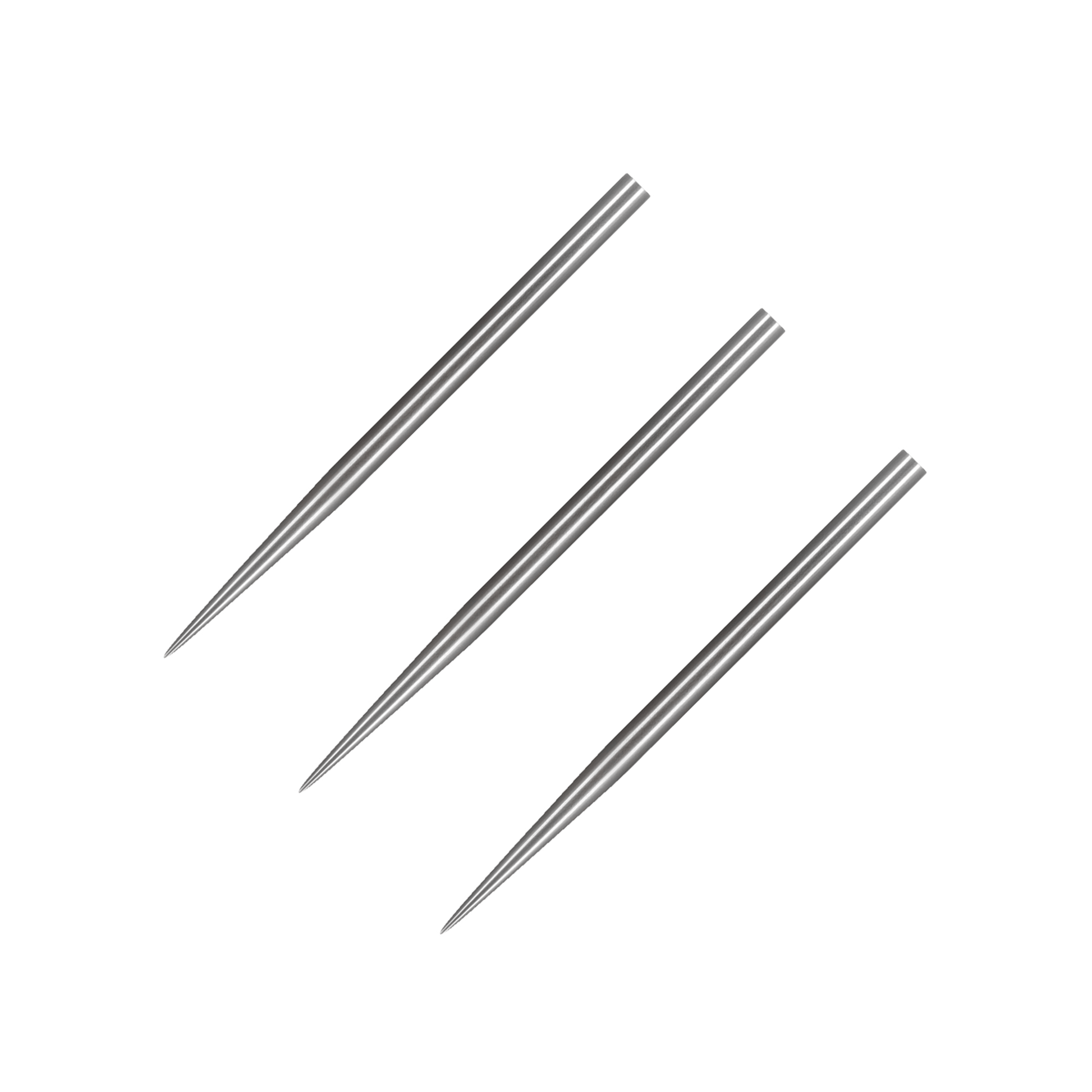 Shot Steel Tip Dart Points 32mm / Silver Accessories