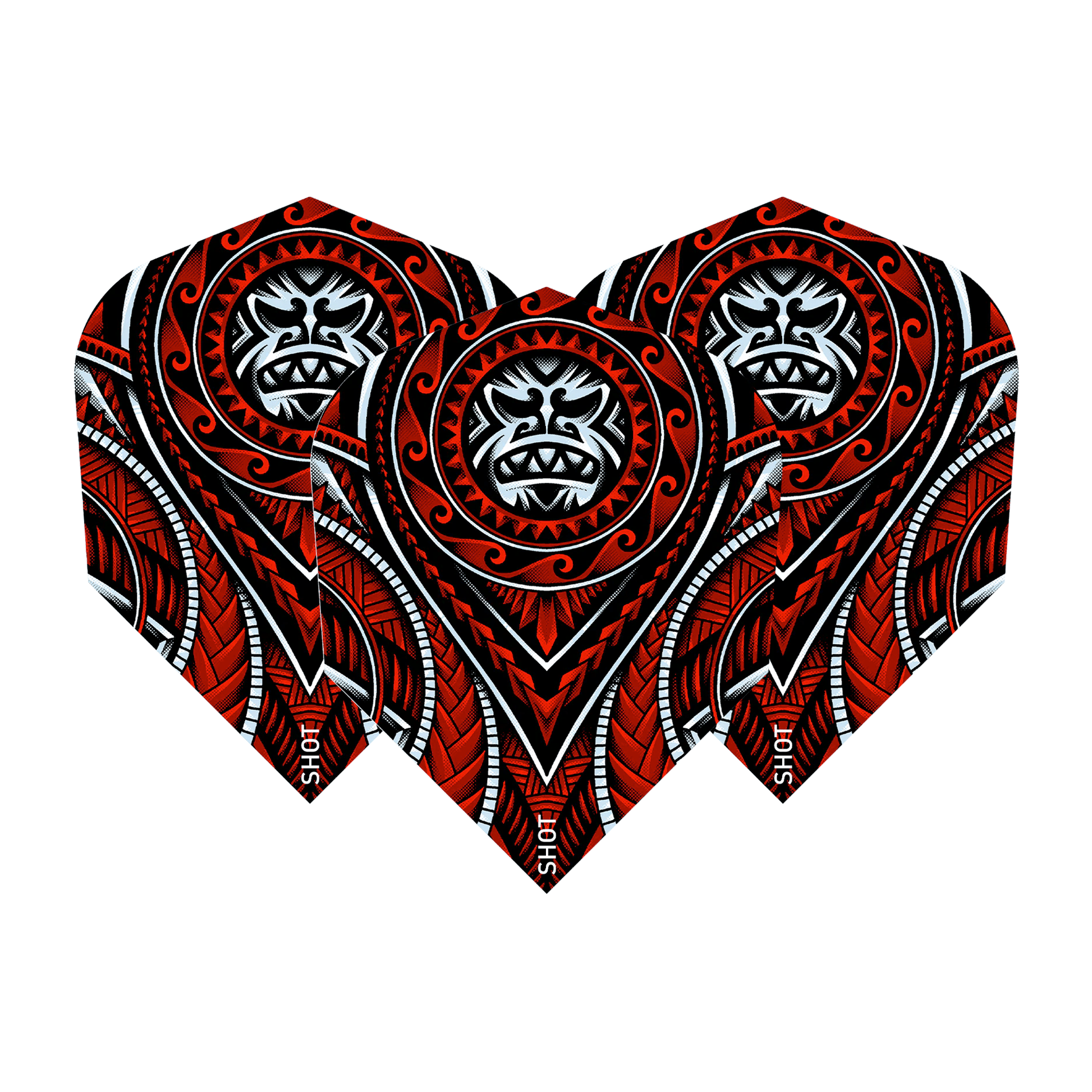 Shot Tribal Weapon - Dart Flights Small Standard / Savage Flights & Shafts