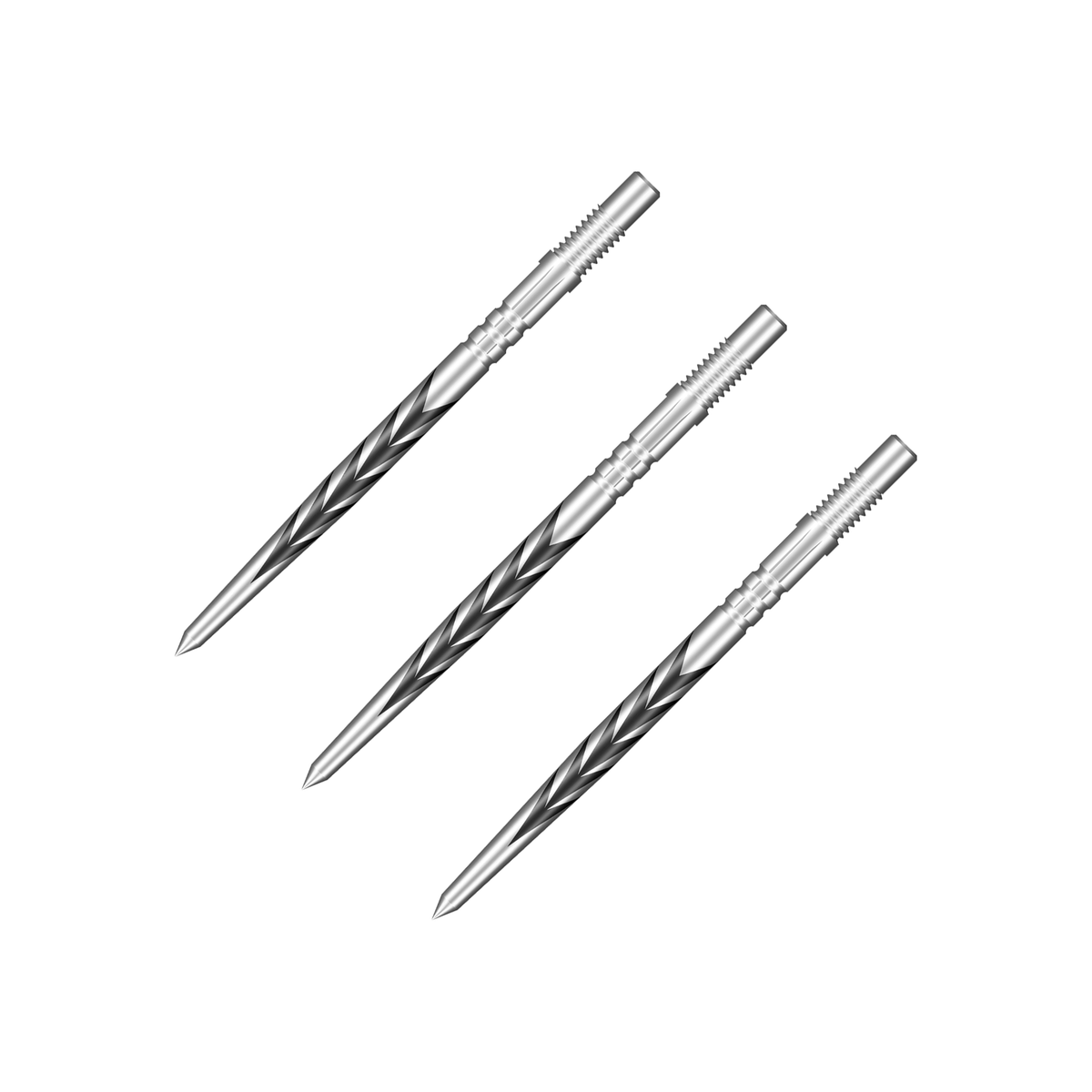Shot Tribal Weapon  - Turbo Dart Points 30mm / Silver Dart Points