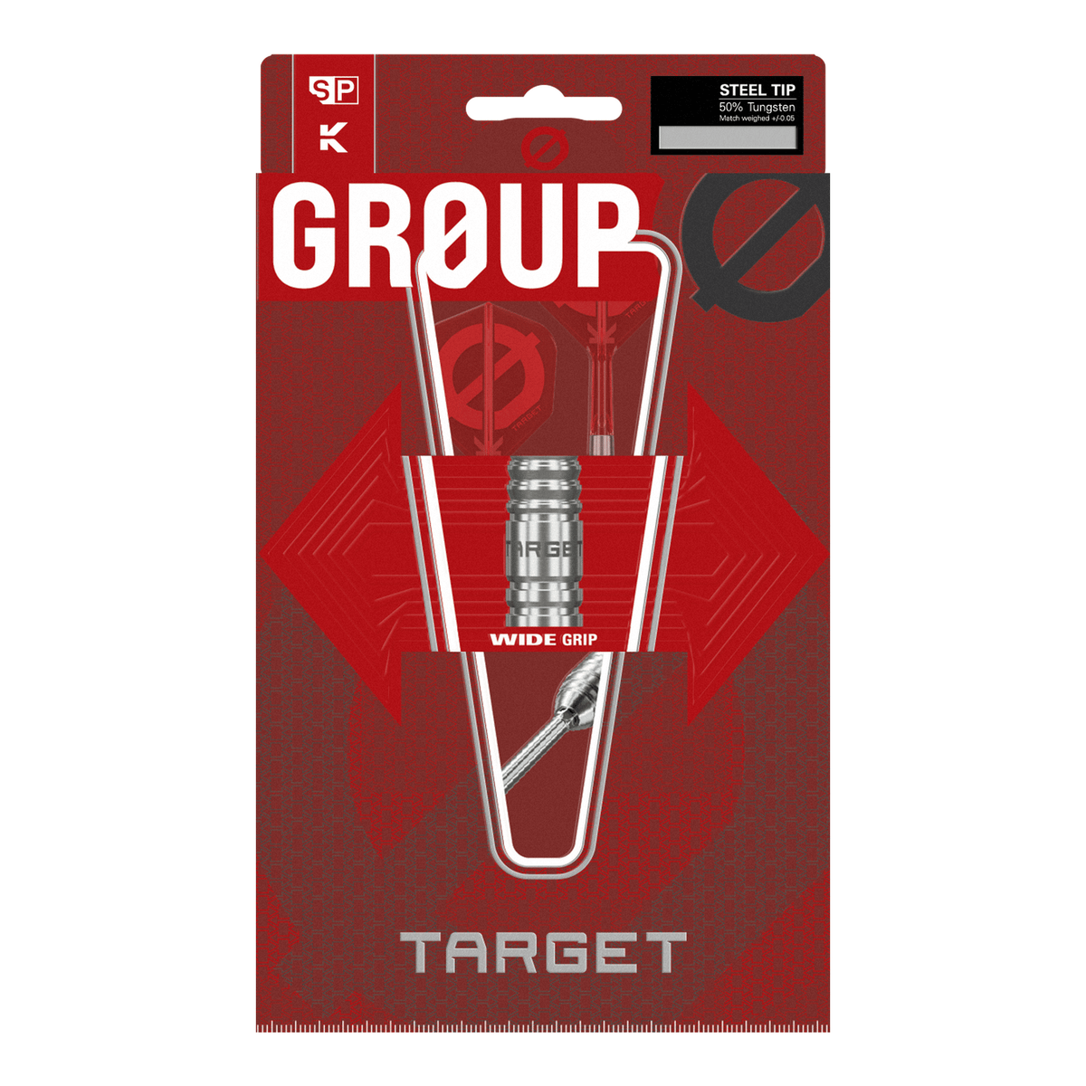 Target Group Ø 02 Swiss Point - 50% Tungsten Steel Tip Darts Darts