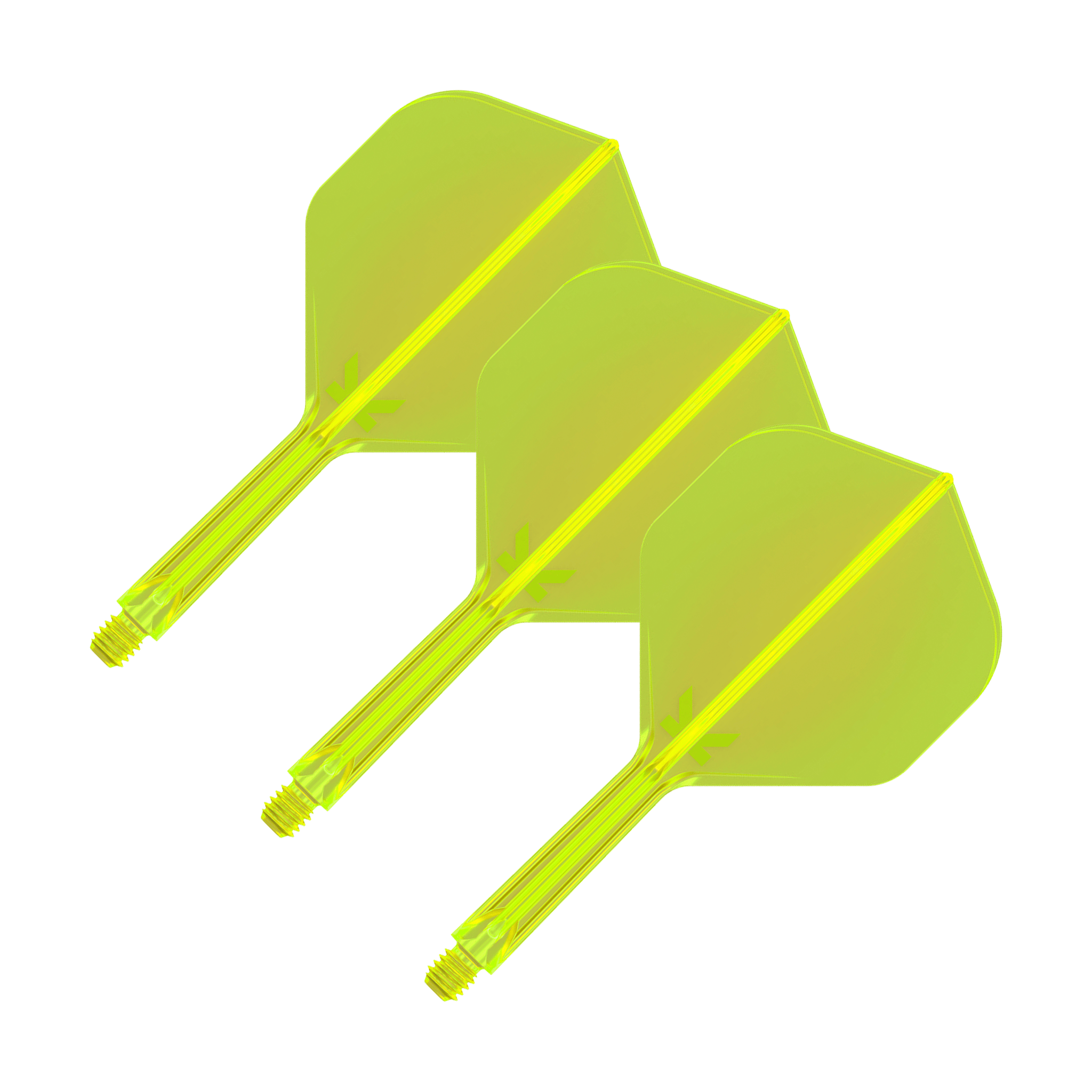 Target K-Flex - All In One Flight & Shaft No. 2 / Intermediate (26mm) / Neon Yellow Flights & Shafts