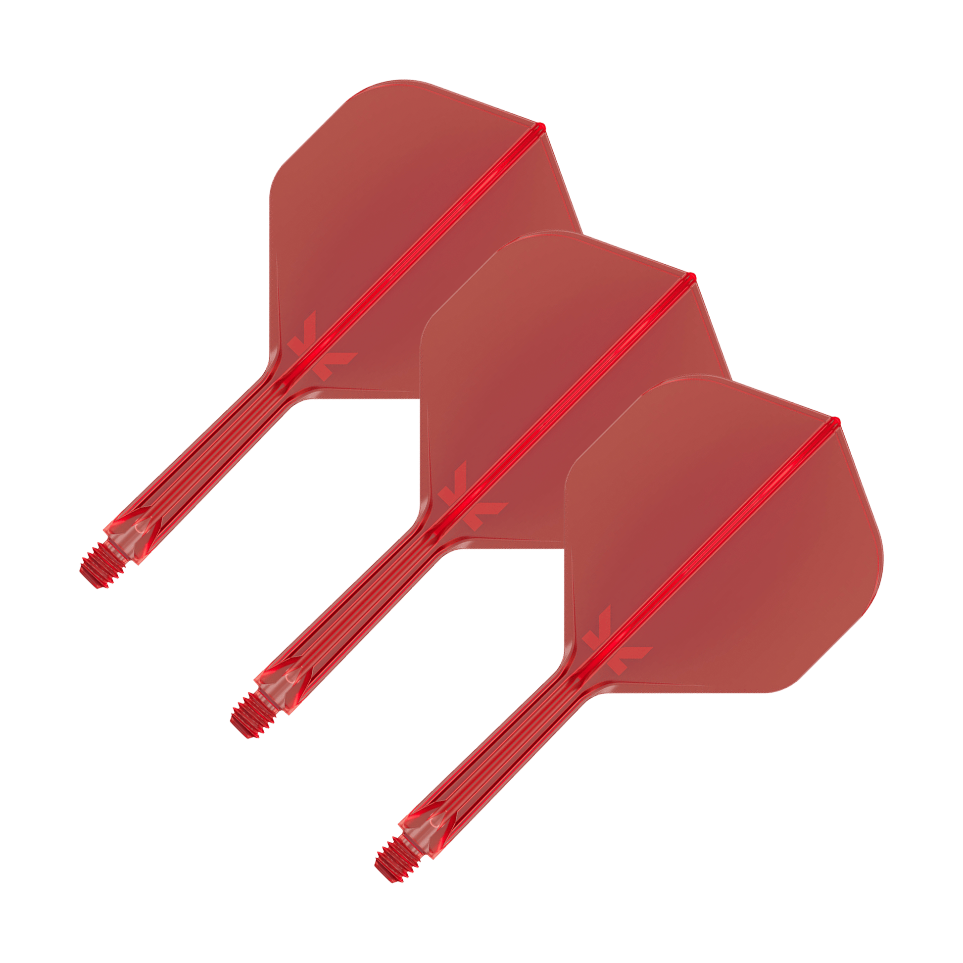 Target K-Flex - All In One Flight & Shaft No. 2 / Intermediate (26mm) / Red Flights & Shafts
