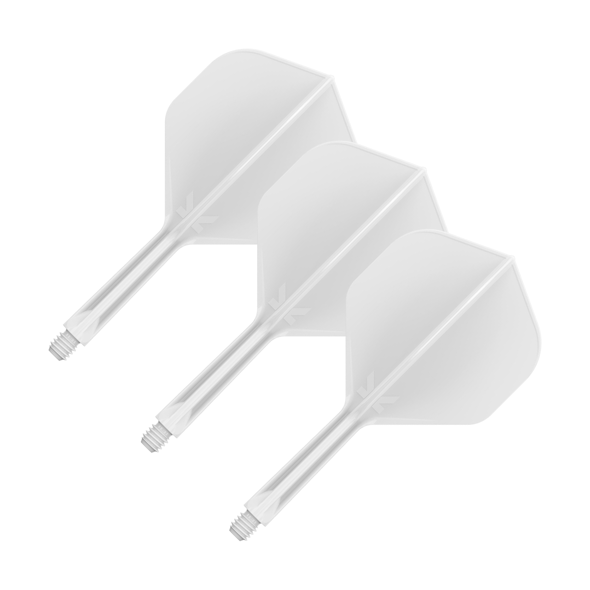 Target K-Flex - All In One Flight & Shaft No. 2 / Intermediate (26mm) / White Flights & Shafts