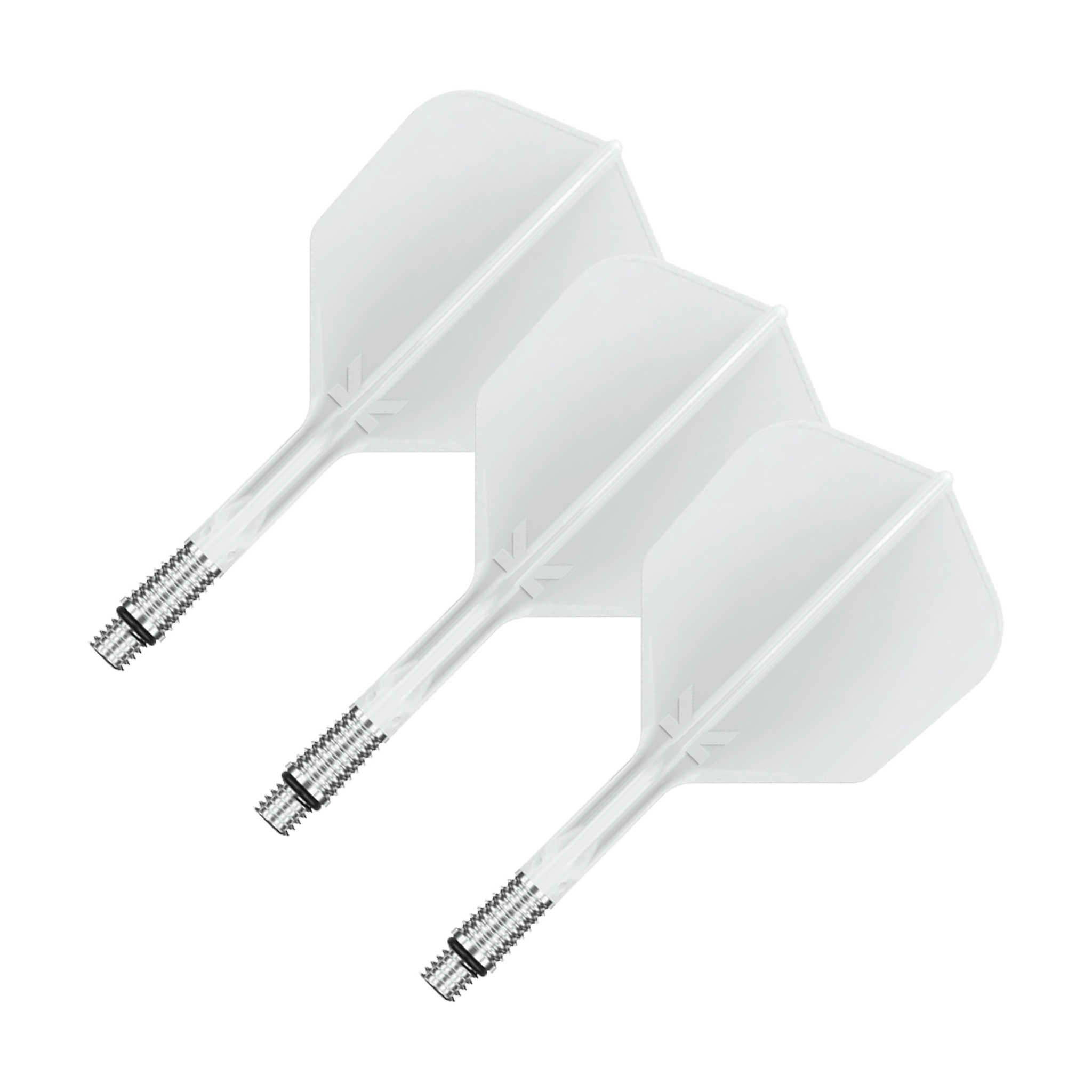 Target K-Shift - All In One Flight & Shaft No. 6 / Intermediate (26mm) / White Flights & Shafts