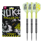 Target Luke Littler Nuke Fallout Swiss Point - 90% Tungsten Steel Tip Darts 22 Grams Darts