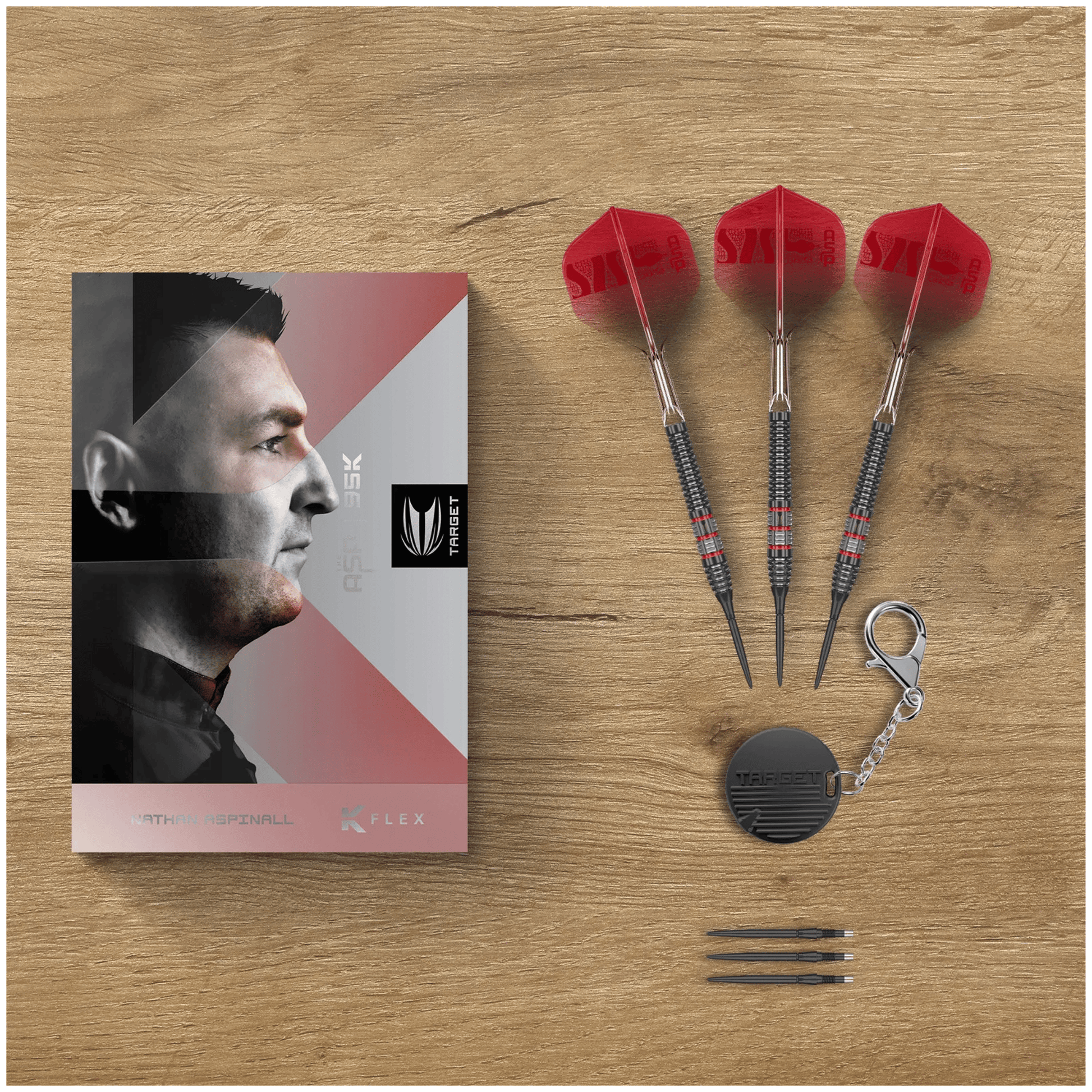 Target Nathan Aspinall 95K Swiss Point - 95% Tungsten Steel Tip Darts Darts