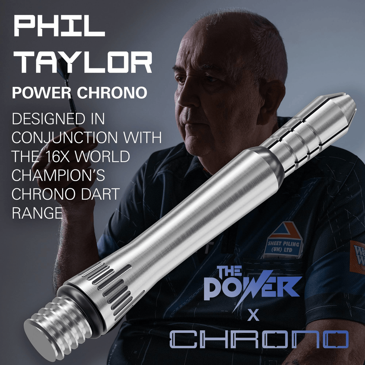 Target Phil Taylor Power Chrono - Titanium Dart Shafts Dart Shafts