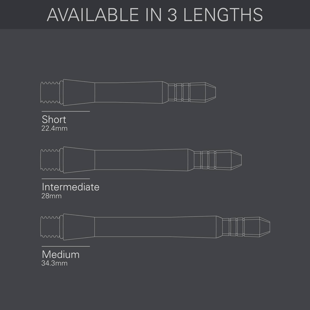 Target Phil Taylor Power Chrono - Titanium Dart Shafts Dart Shafts