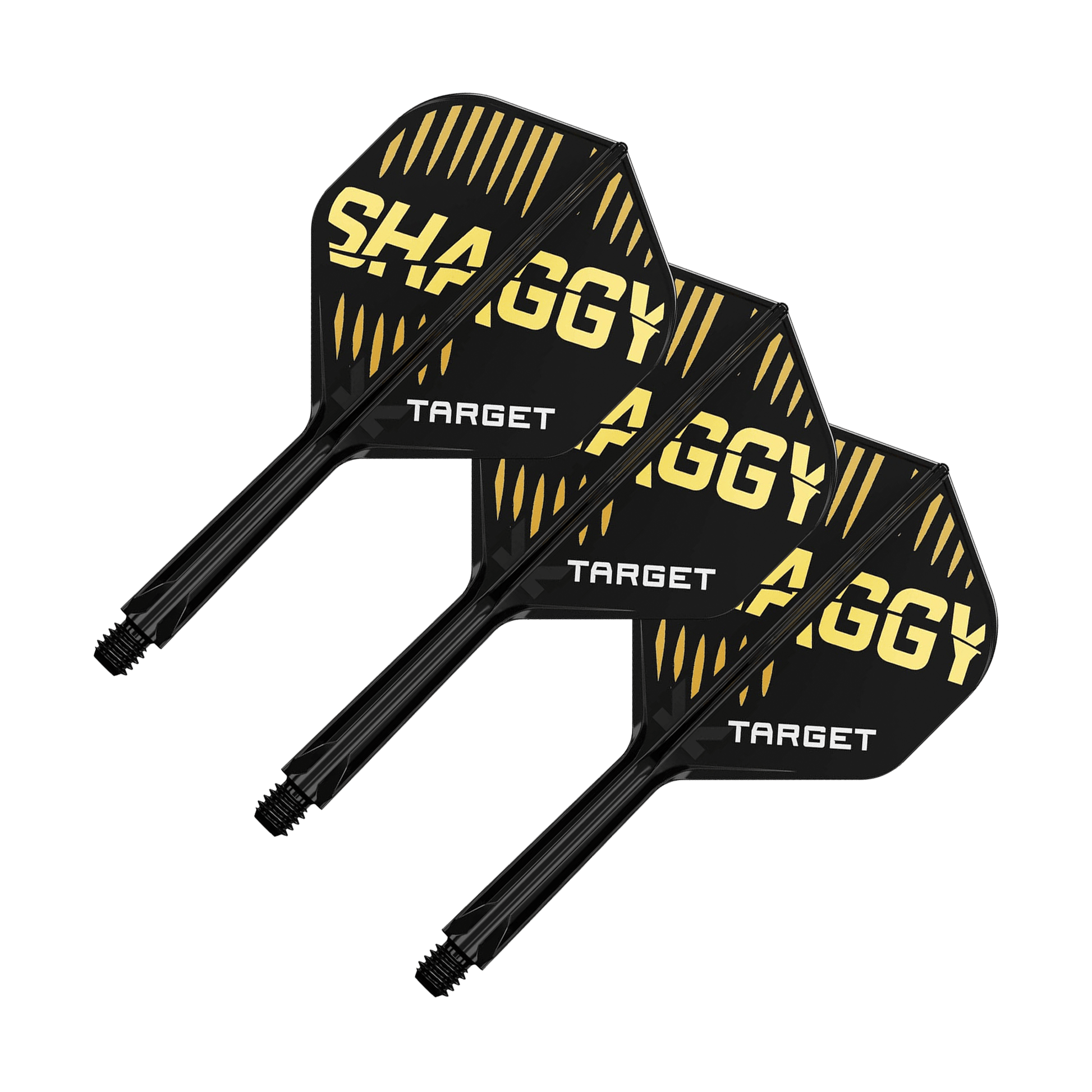 Target Scott Williams K-Flex - All In One Flight & Shaft No. 2 / Intermediate (26mm) / Black All In One Dart Flights