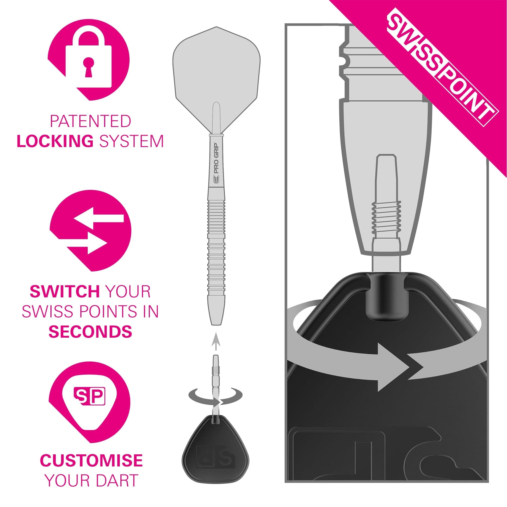 Target Signature - Swiss Dart Points Accessories