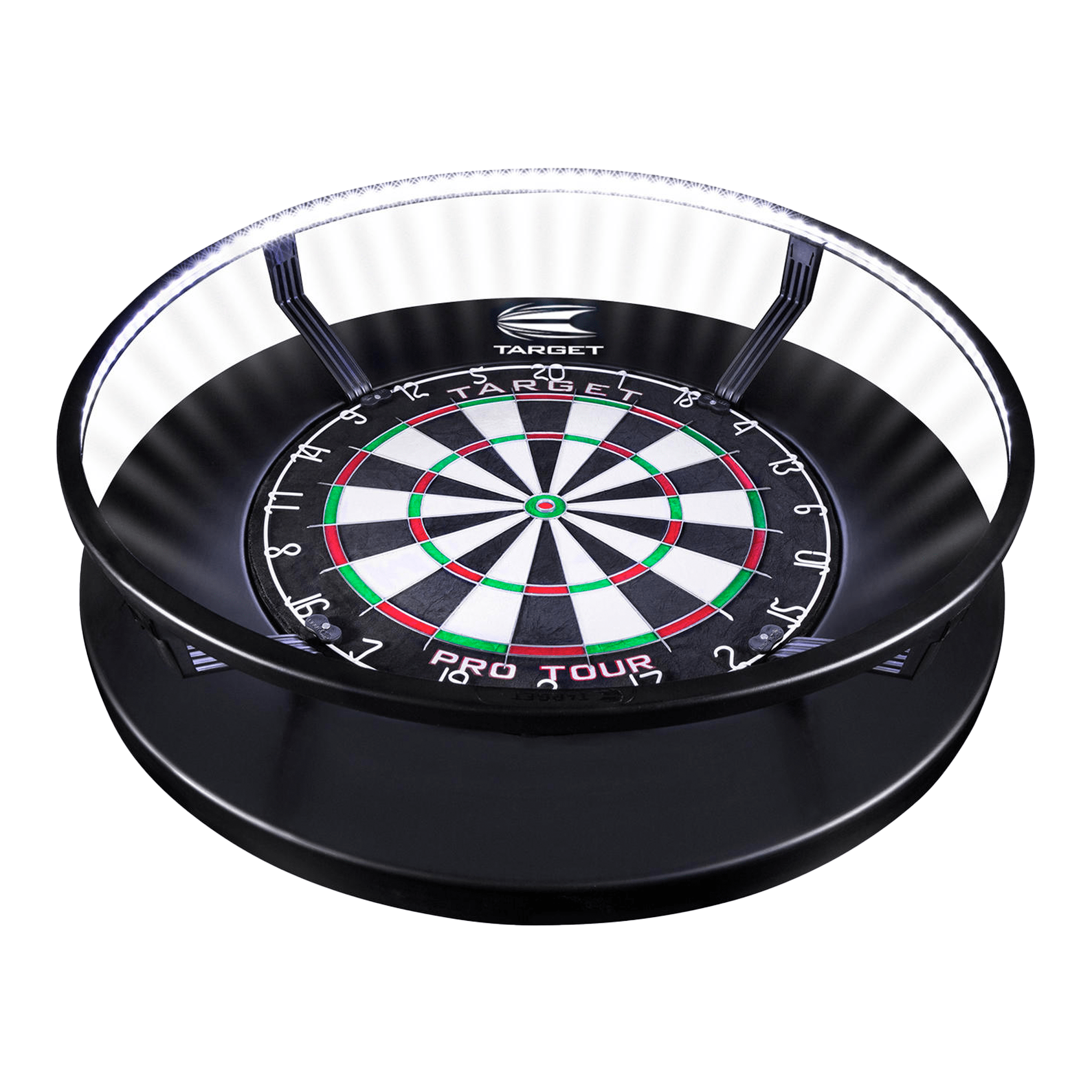 Target Tor Dartboard, Surround & Corona Light Bundle Dartboard Bundles