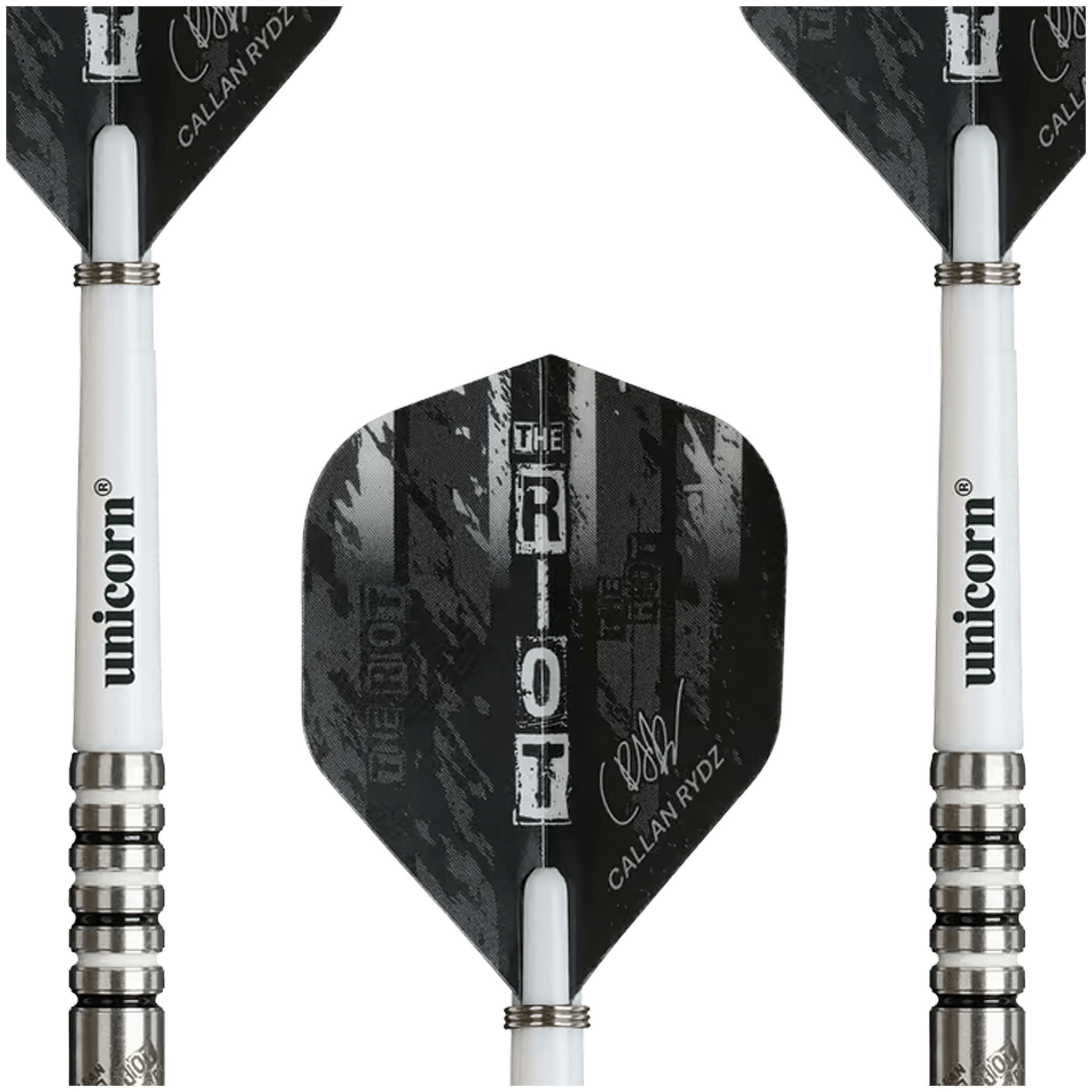 Unicorn Callan Rydz The Riot Phase 2 - 90% Tungsten Steel Tip Darts Darts
