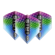 Unicorn Iris - Ultrafly Dart Flights Big Wing / Rainbow Flights & Shafts