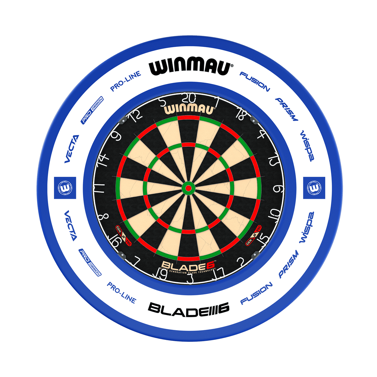 Winmau Blade 360 Dartboard & Surround Bundle Dartboard Bundles