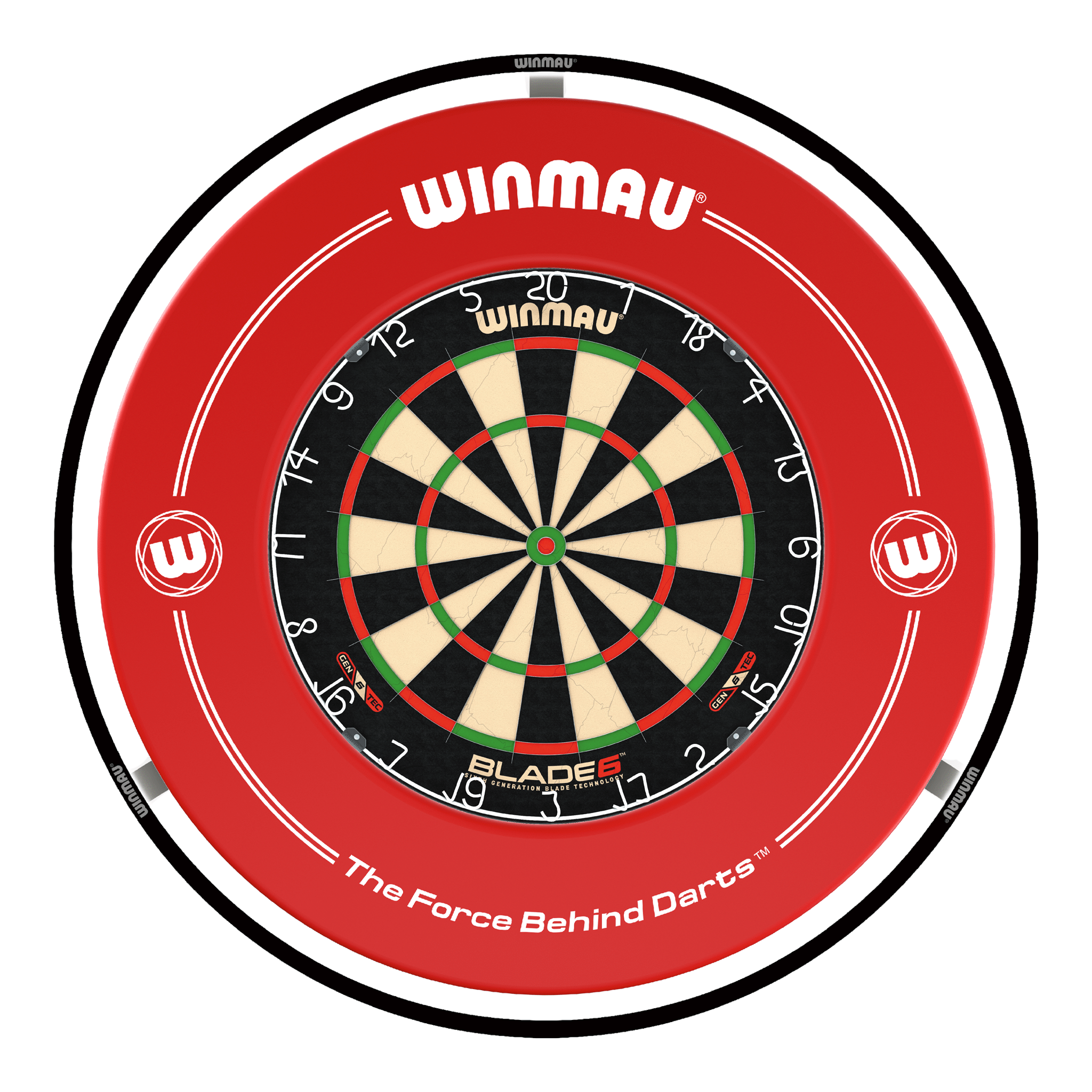 Blade 6 Dartboard, Surround & Plasma Light Bundle