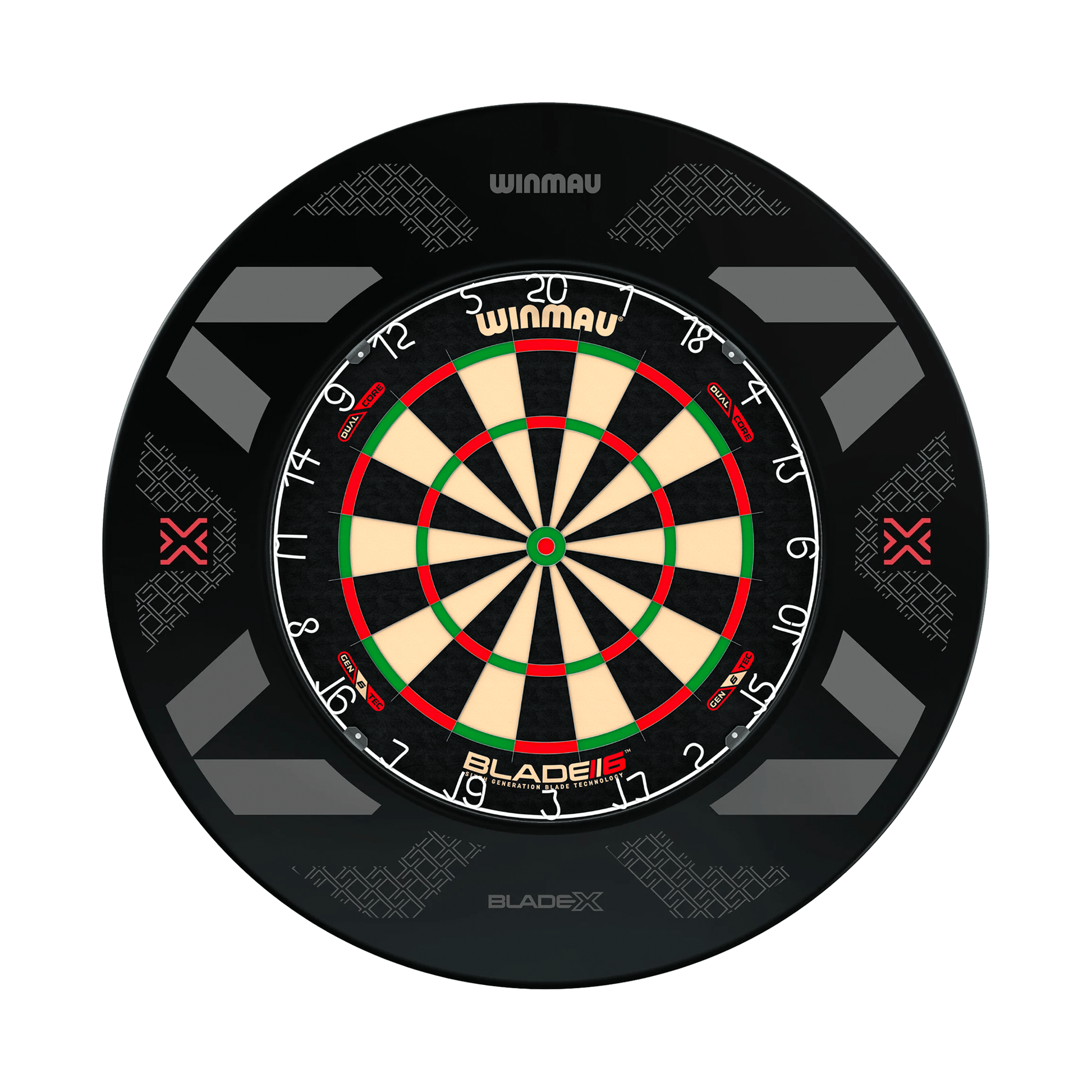 Winmau Blade 6 Dartboard & Surround Bundle Blade 6 Dual Core / Blade X Boards
