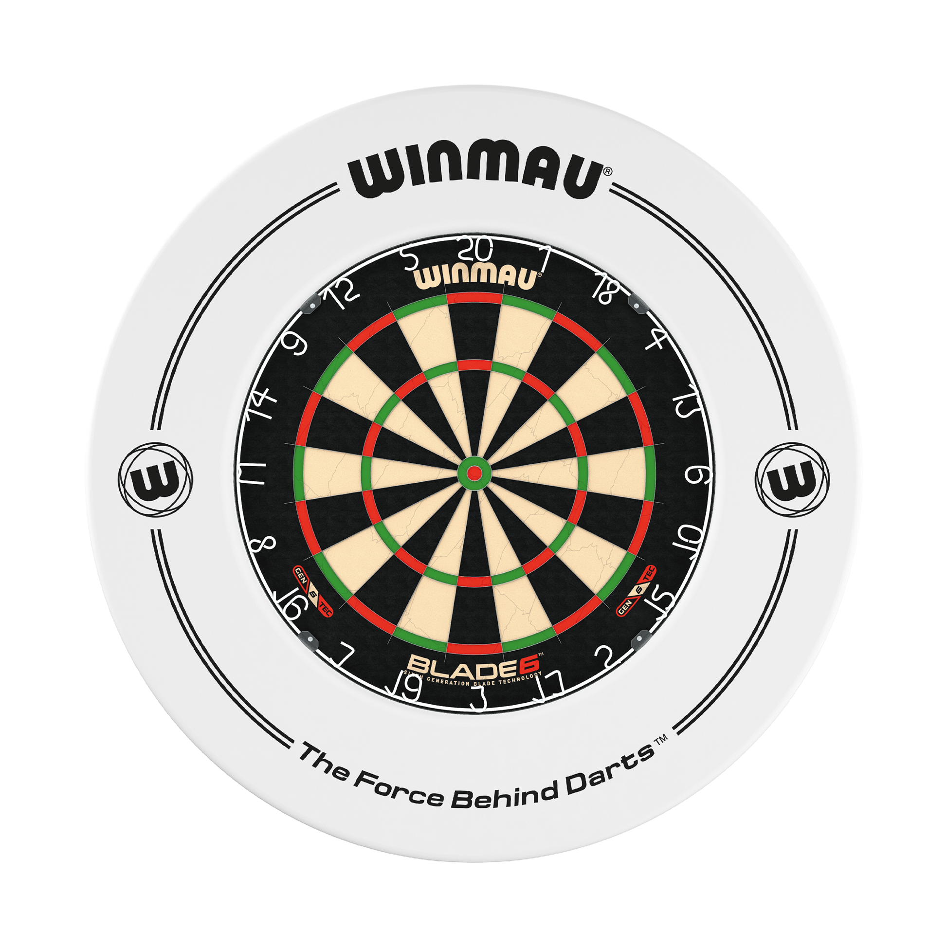 Winmau Blade 6 Dartboard & Surround Bundle Blade 6 / White Boards